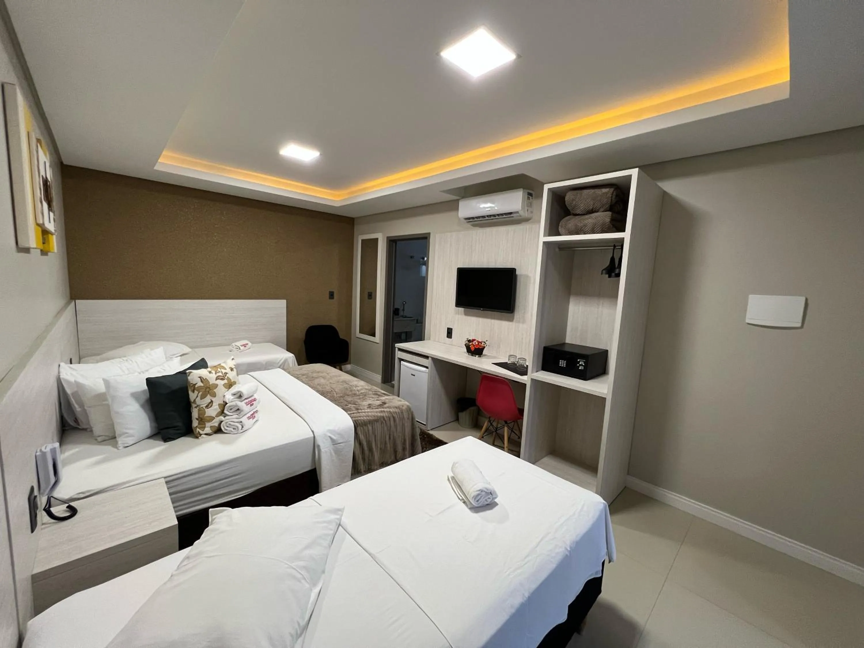 Bed in Hotel Balneário do Parque