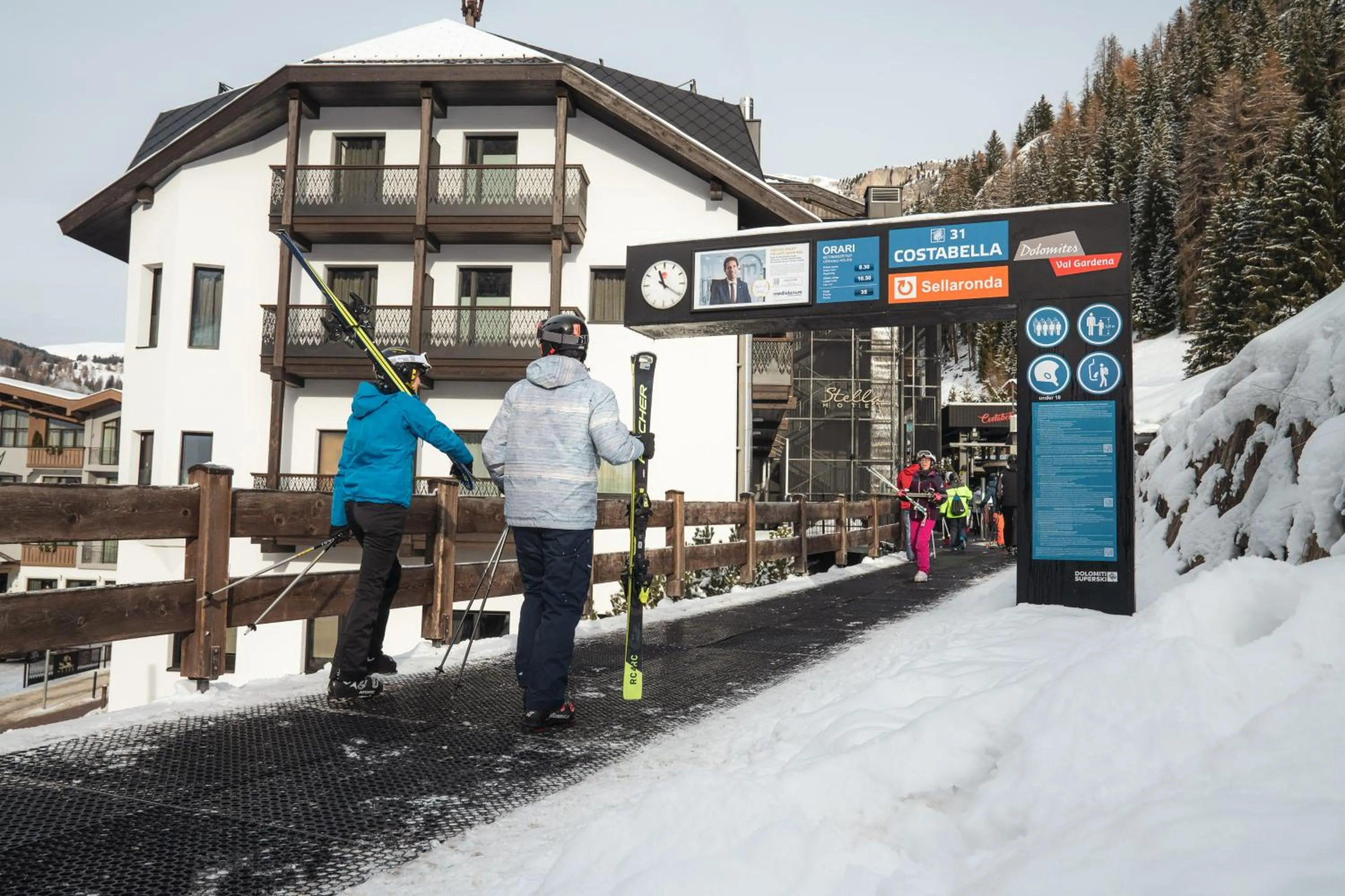 Property building in Stella Hotel - My Dolomites Experience