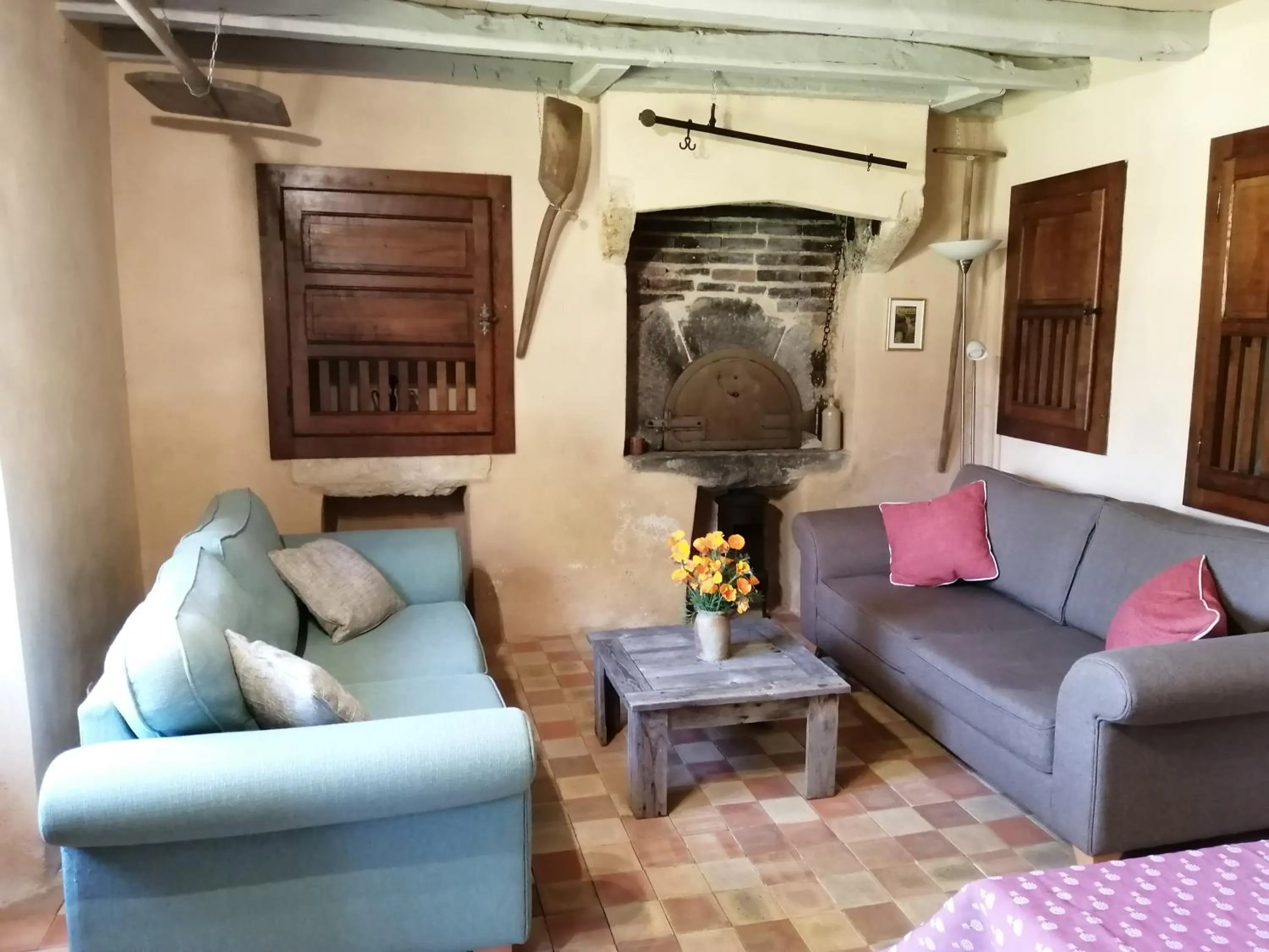 Seating area in La Jariette