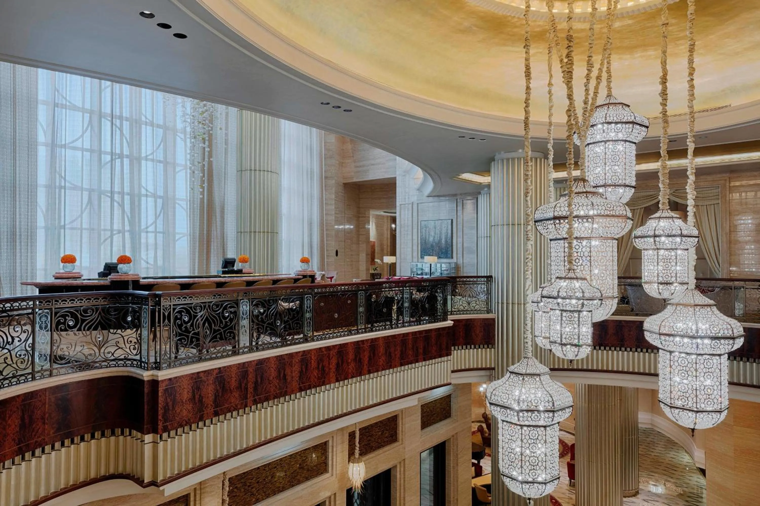 Lounge or bar in The St. Regis Abu Dhabi