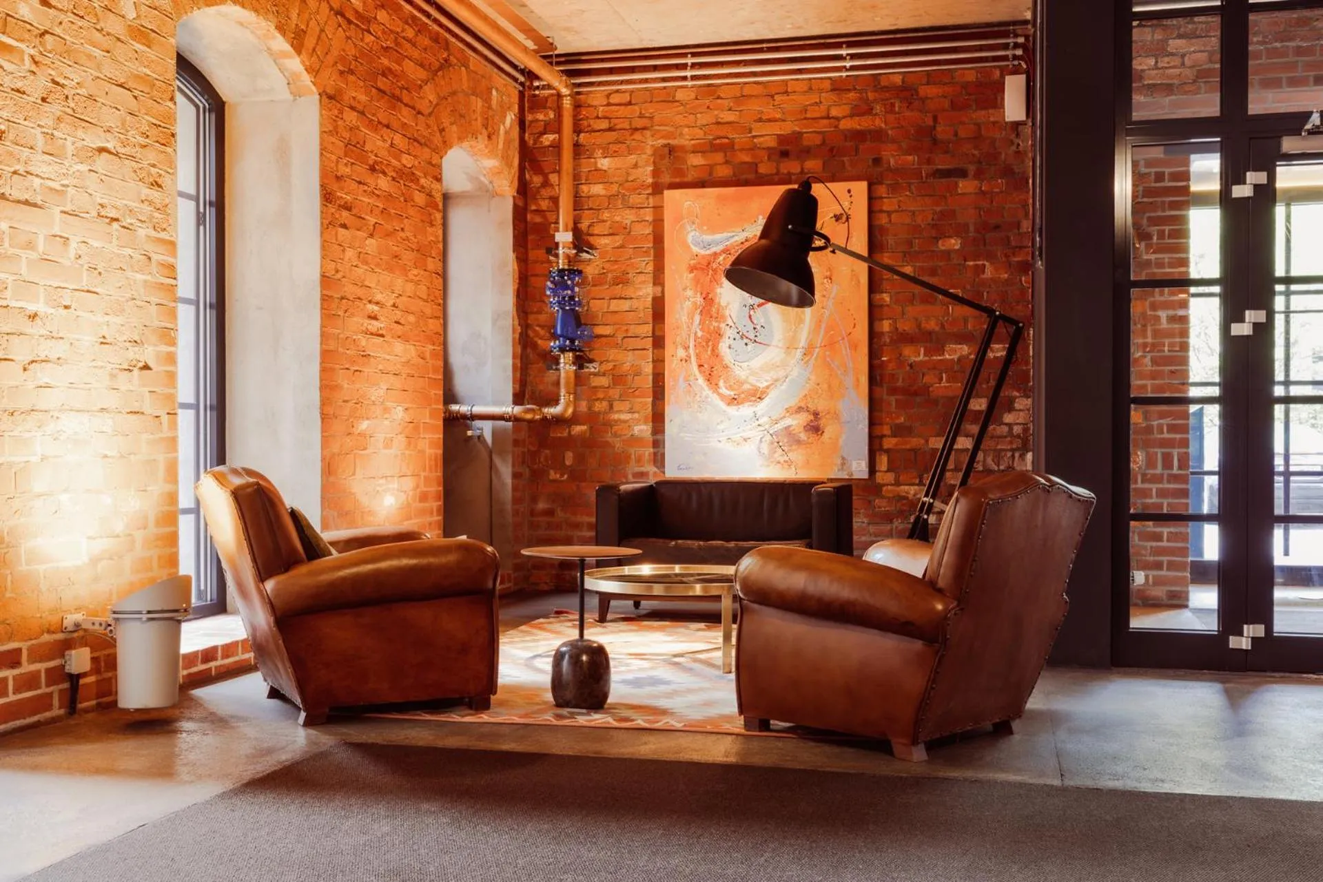 Lobby or reception in Gastwerk Hotel Hamburg