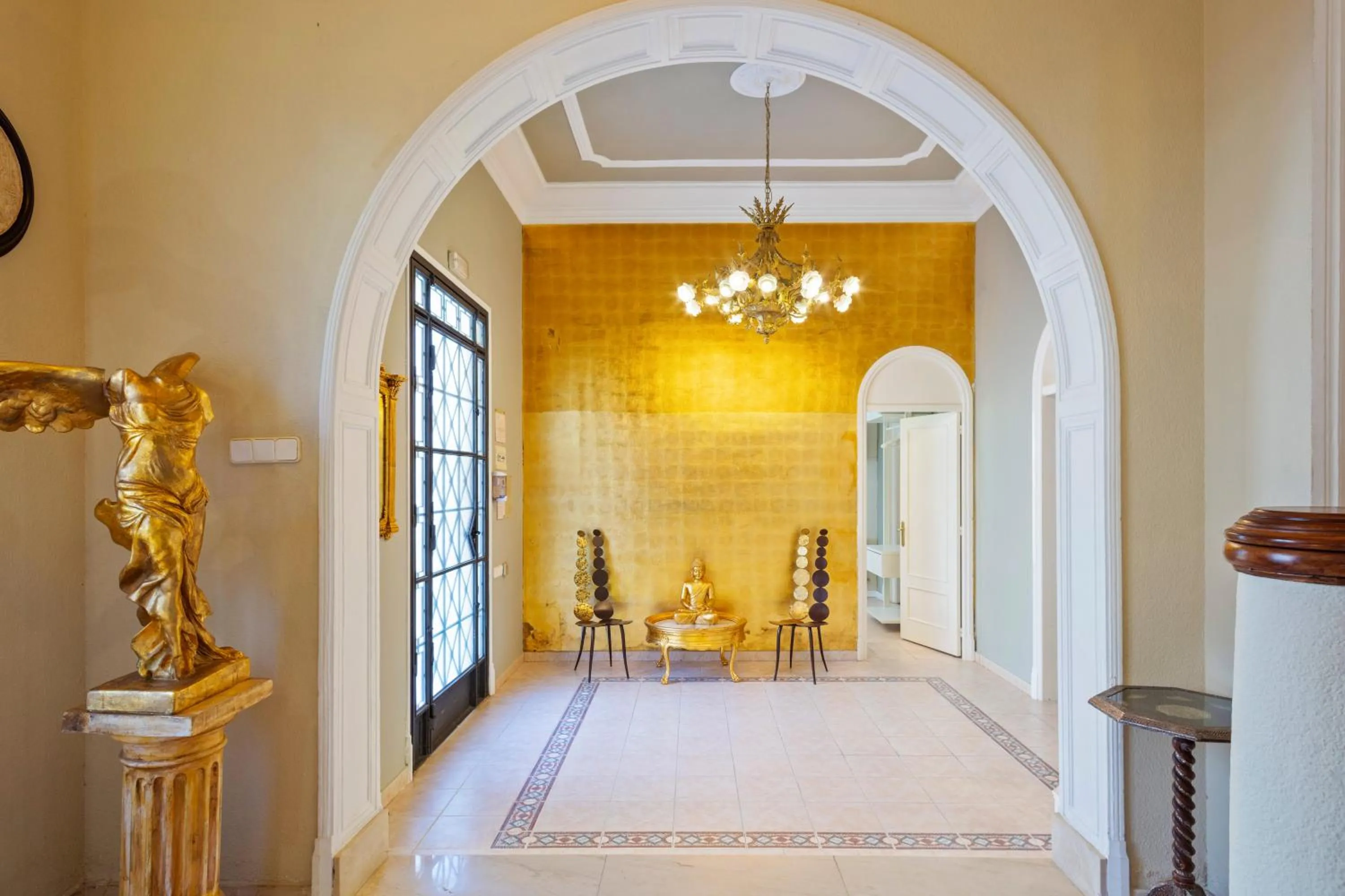 Bed in Villa Victoria Barcelona