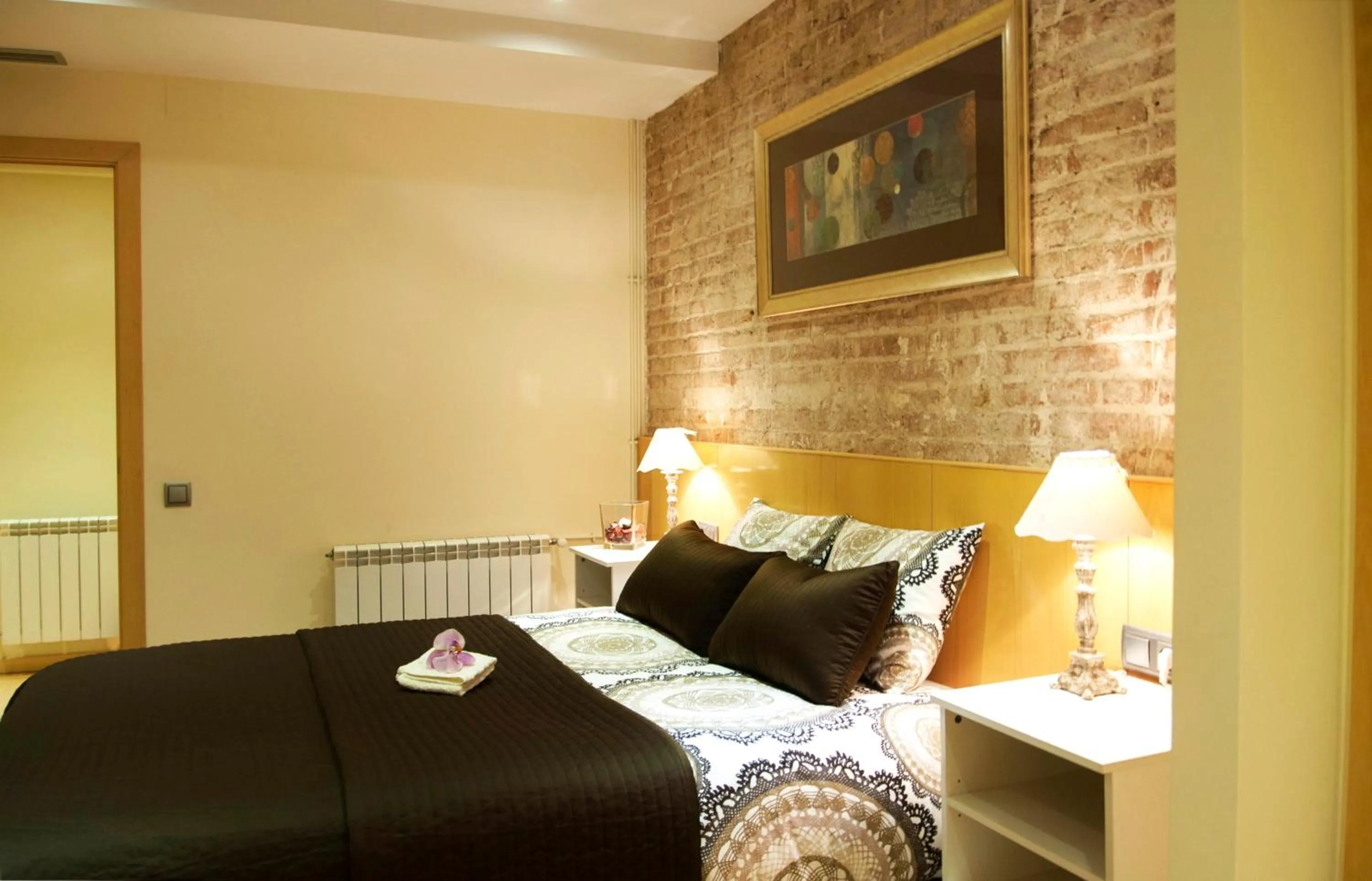 Bed in Lux Apartments Barcelona