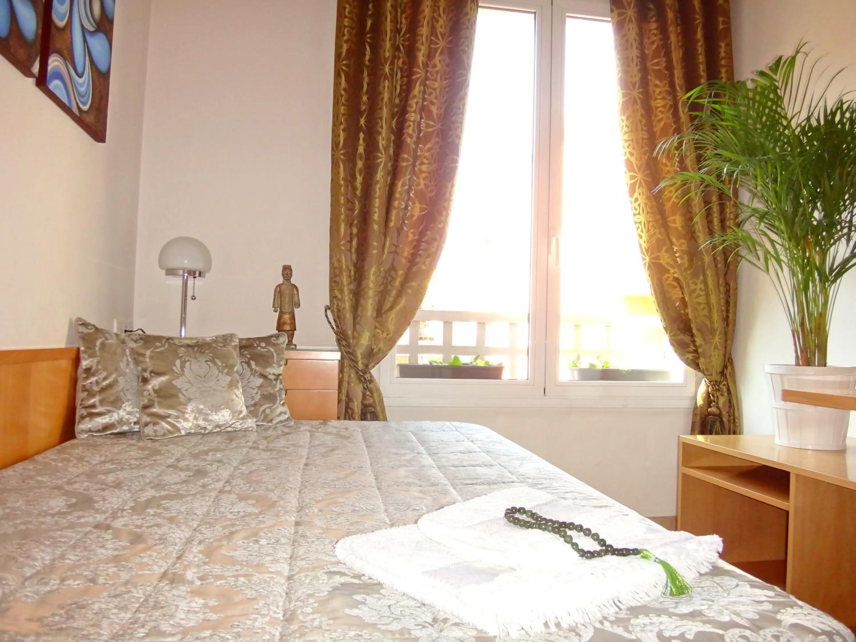 Bed in Lux Apartments Barcelona