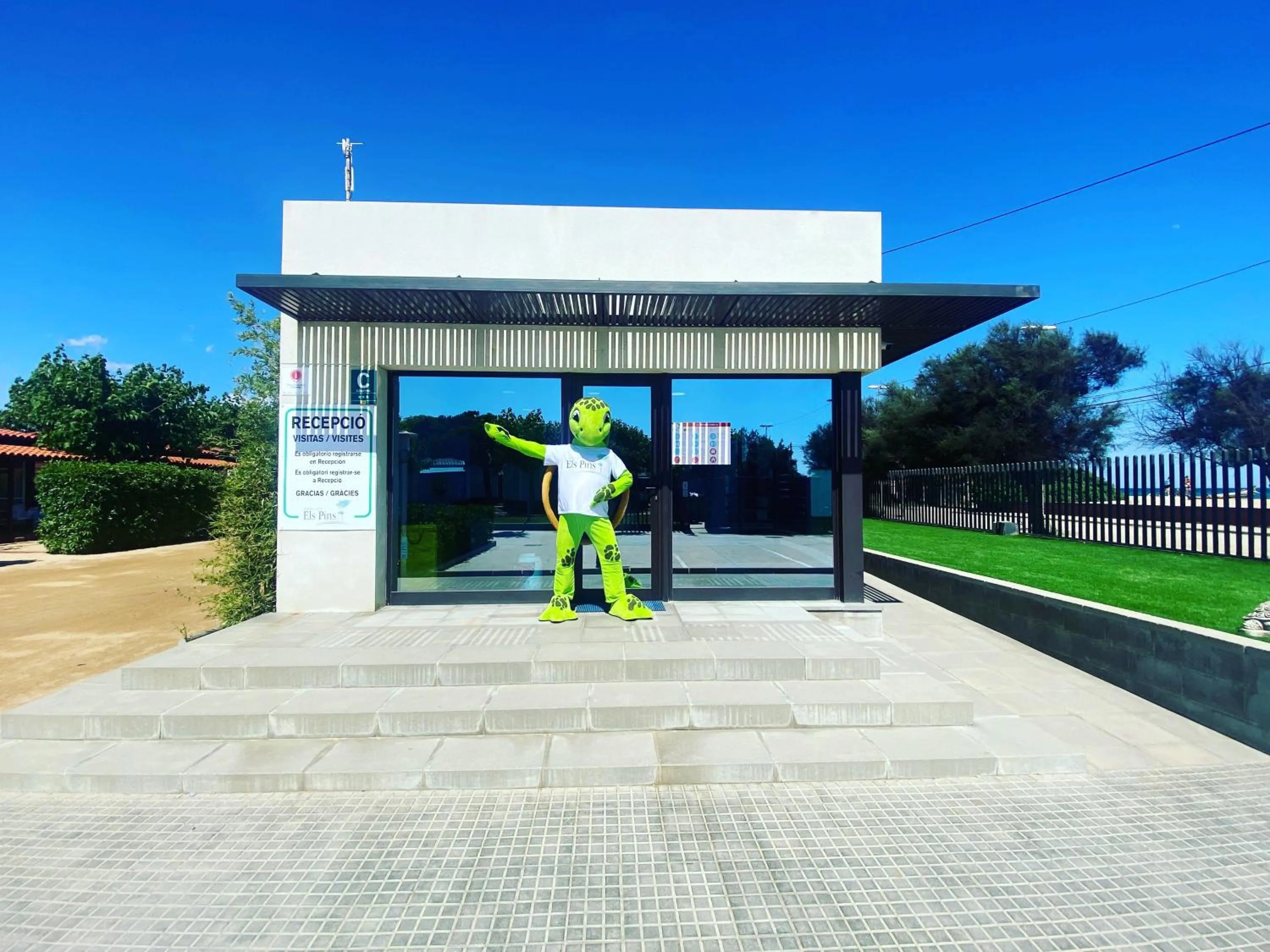 Lobby or reception in Camping Resort Els Pins