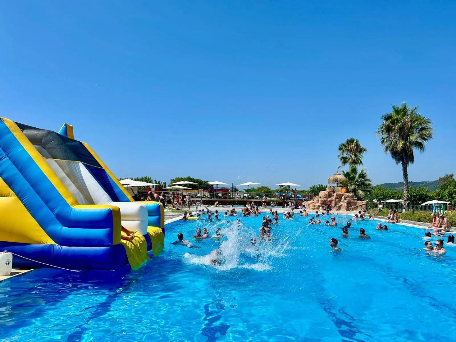Swimming pool in Camping Resort Els Pins