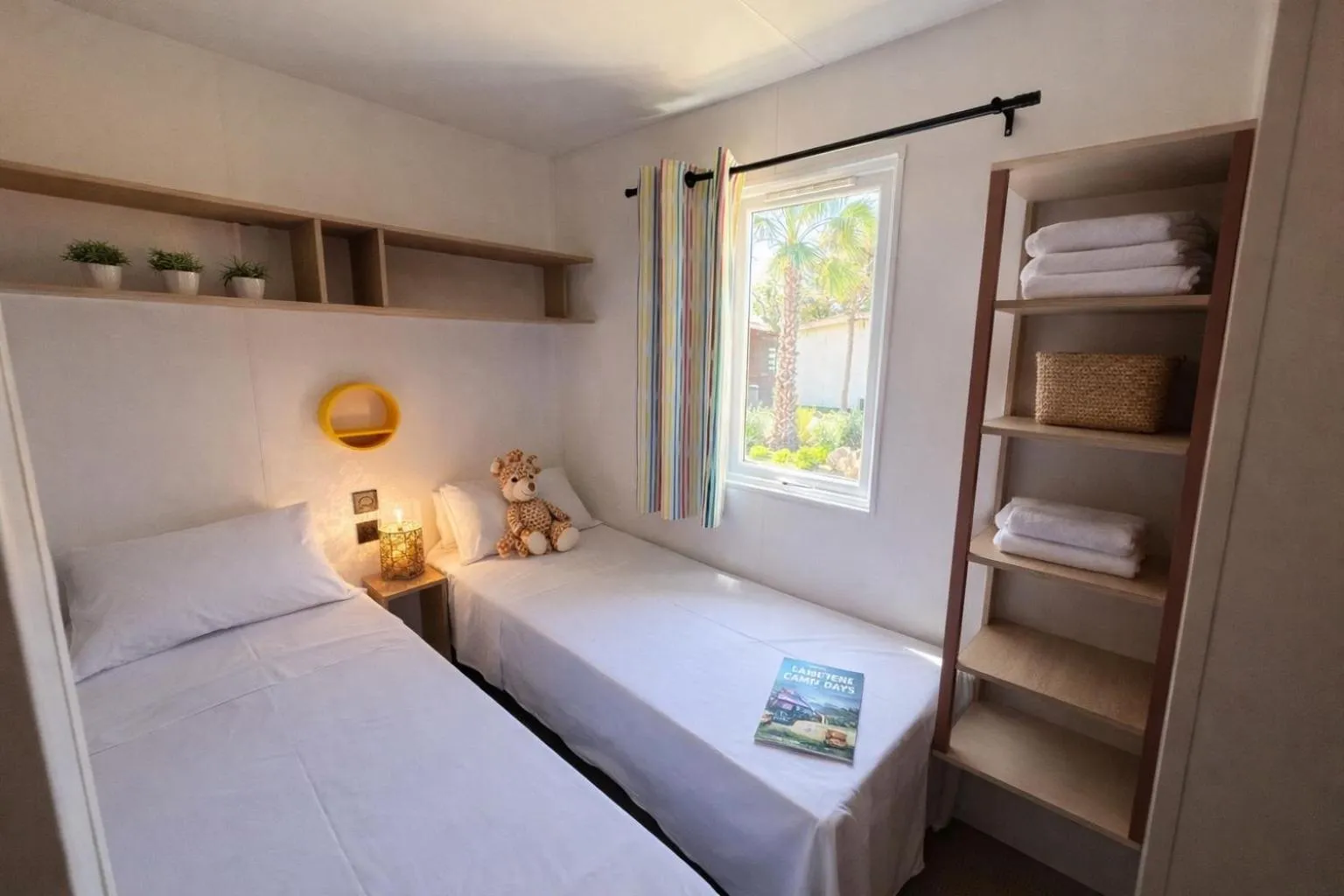 Bed in Camping Resort Els Pins