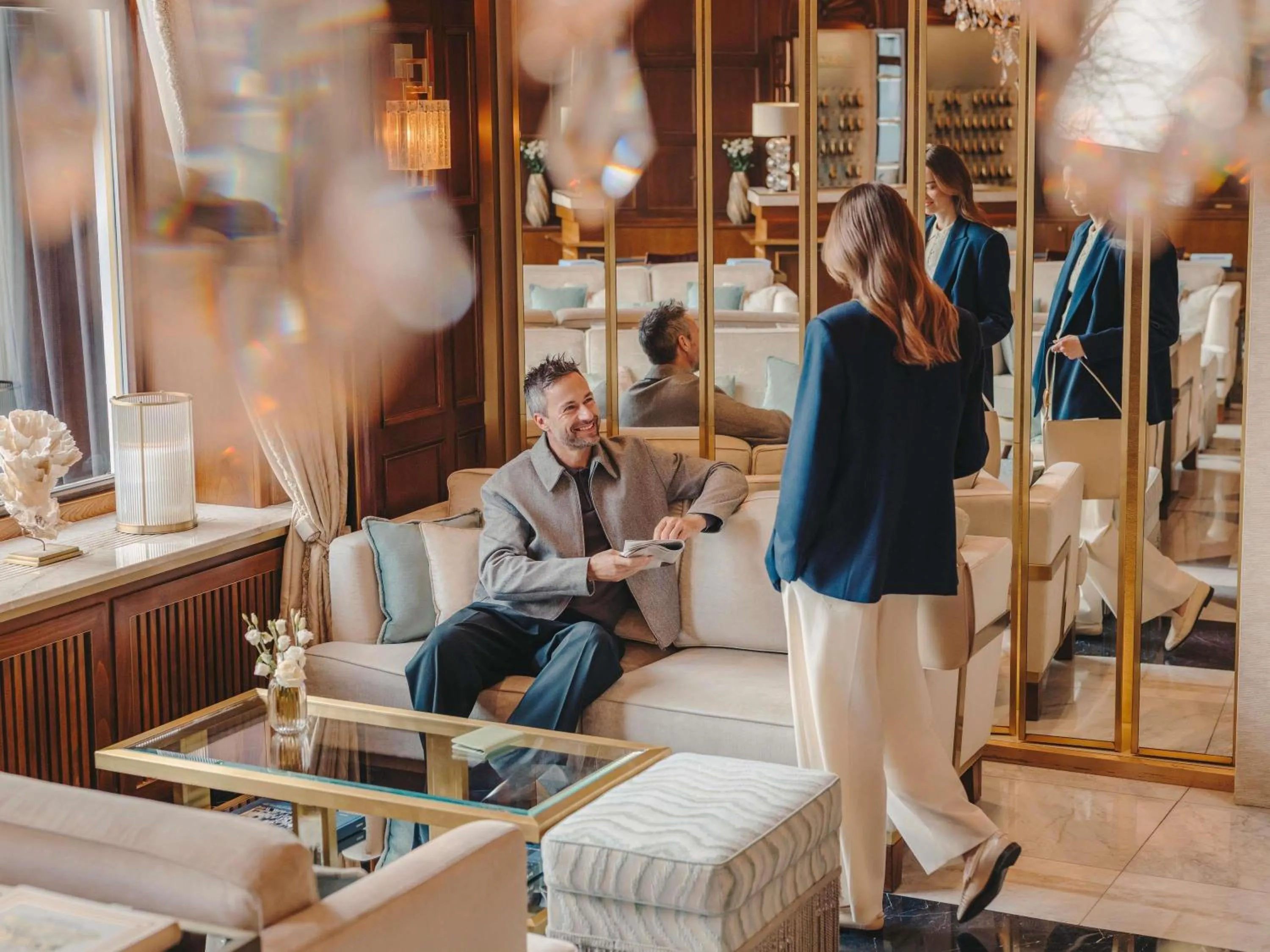 Property building in Fairmont Hotel Vier Jahreszeiten