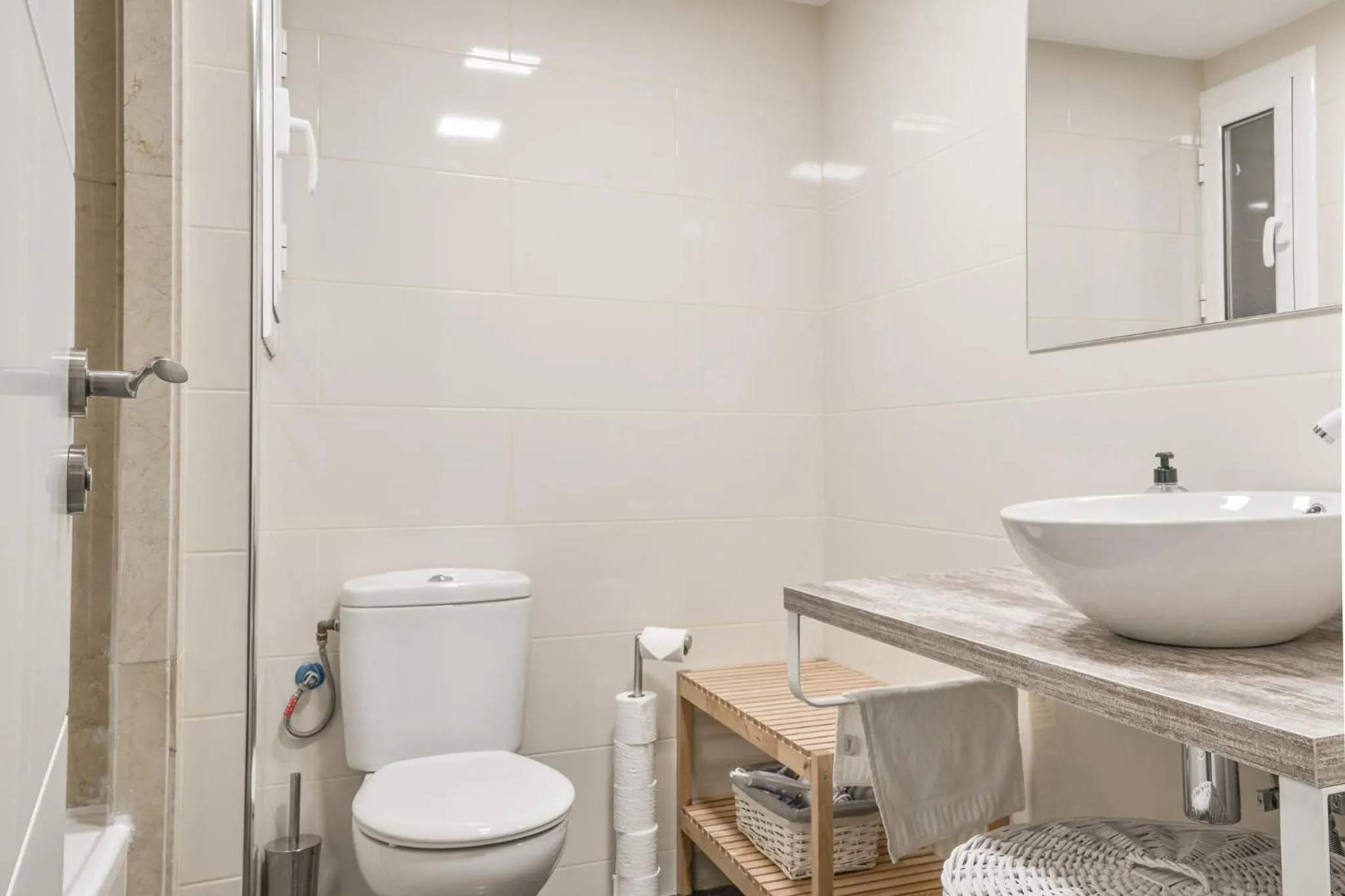 Bathroom in Family-Friendly Home in Central Barcelona 4BDR