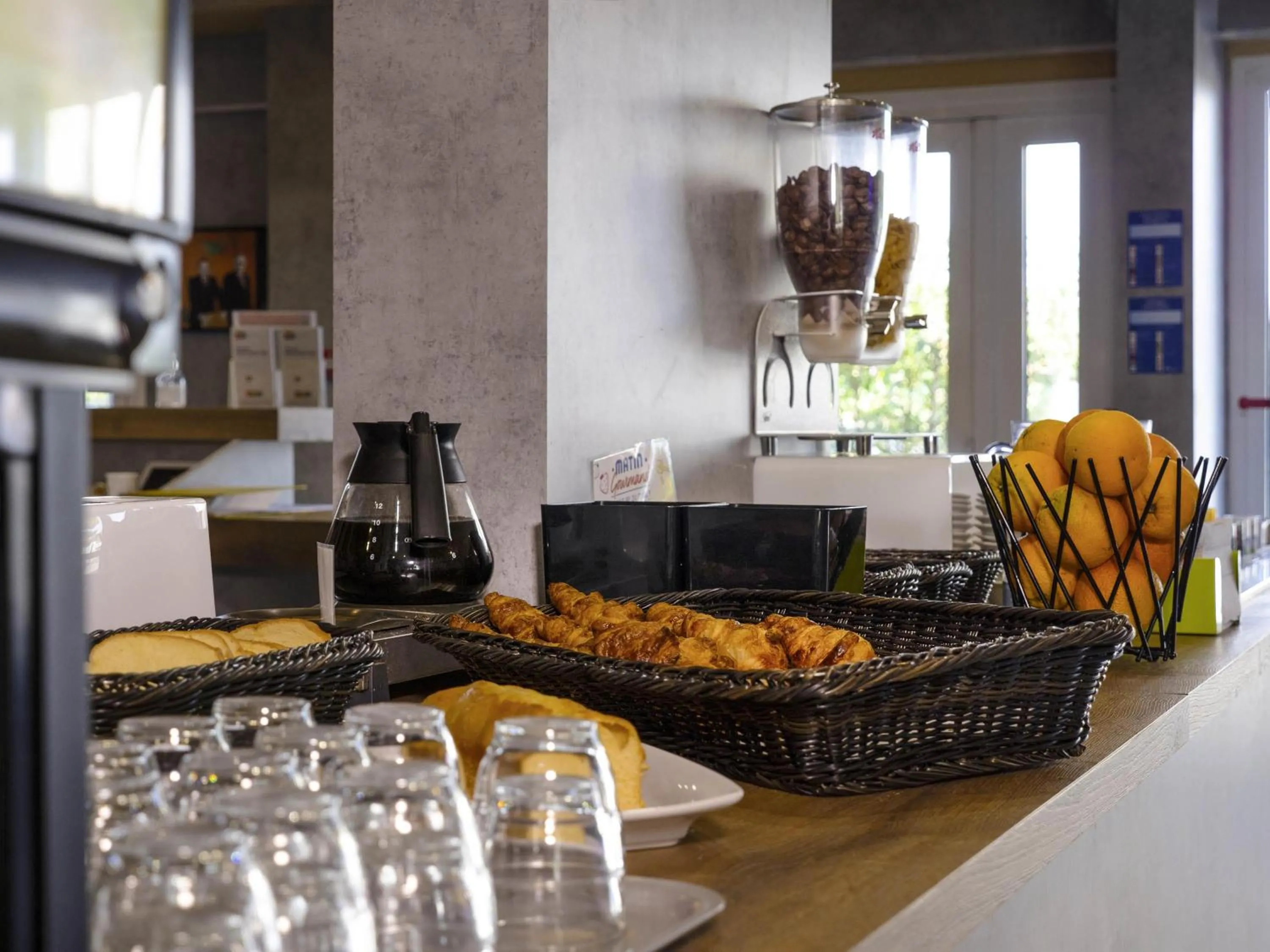 Breakfast in ibis budget Arles Sud Fourchon