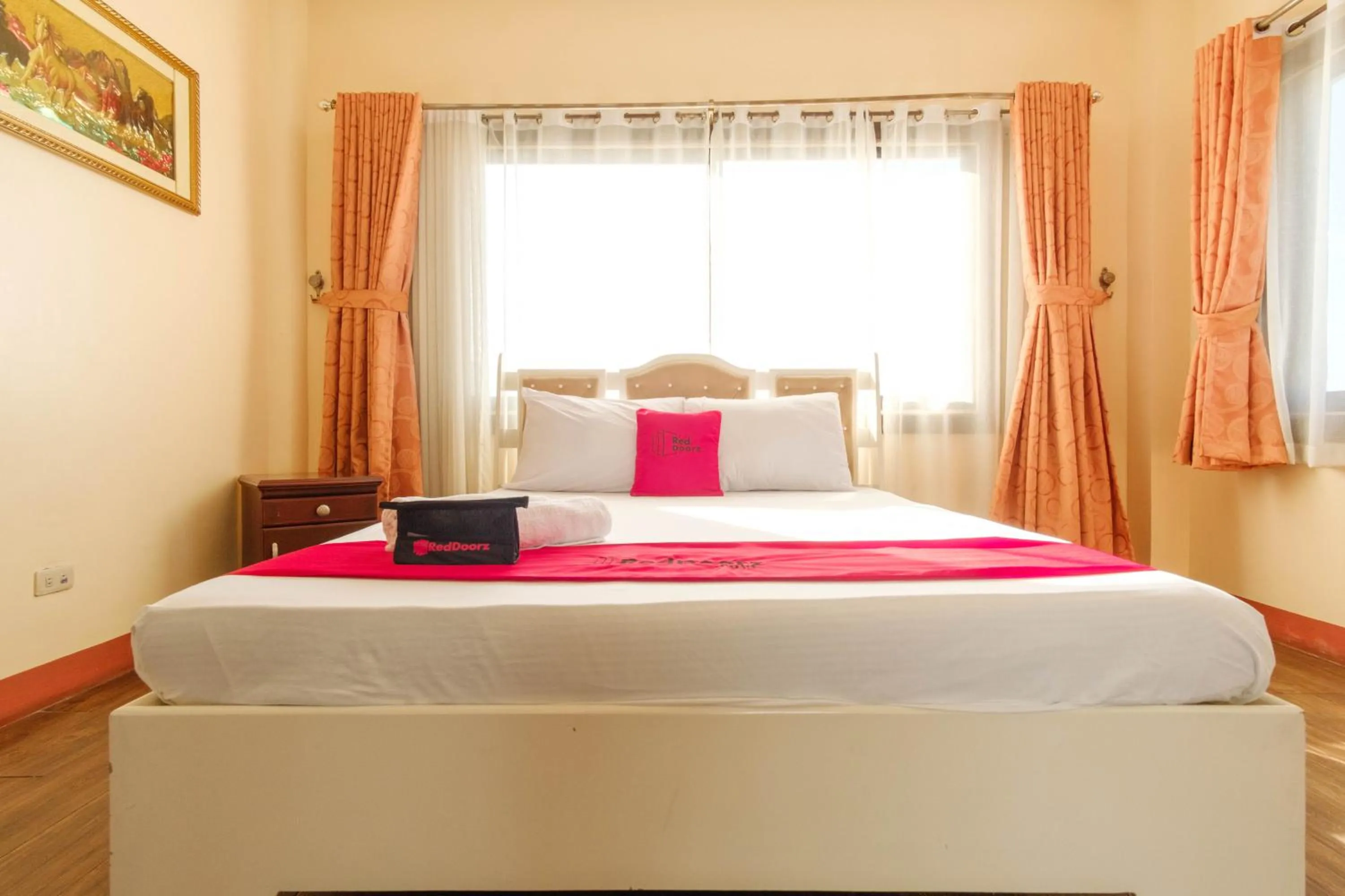 Photo of the whole room, Bed in RedDoorz Plus @ Seaborne Hotel Subic Zambales