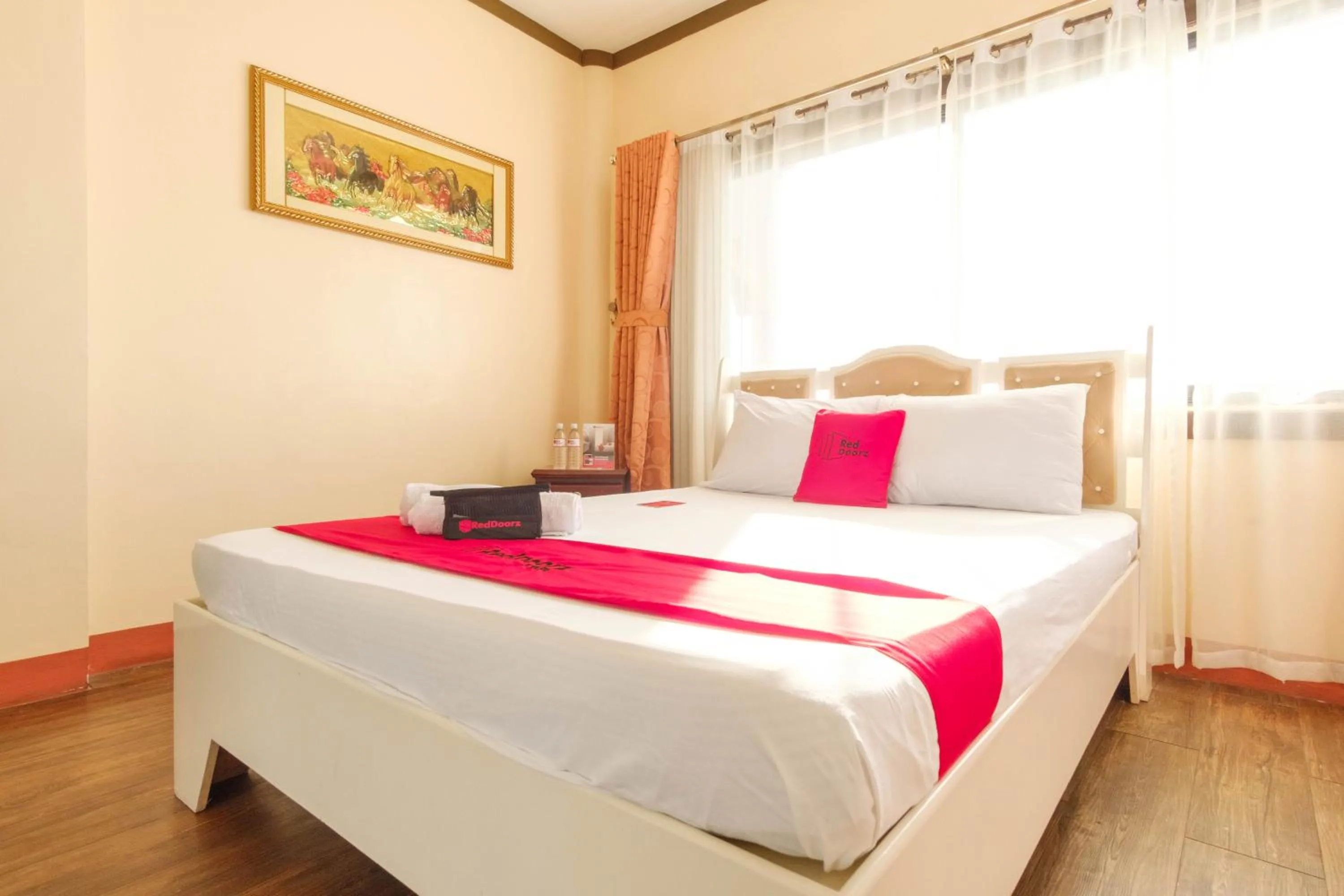 Photo of the whole room, Bed in RedDoorz Plus @ Seaborne Hotel Subic Zambales