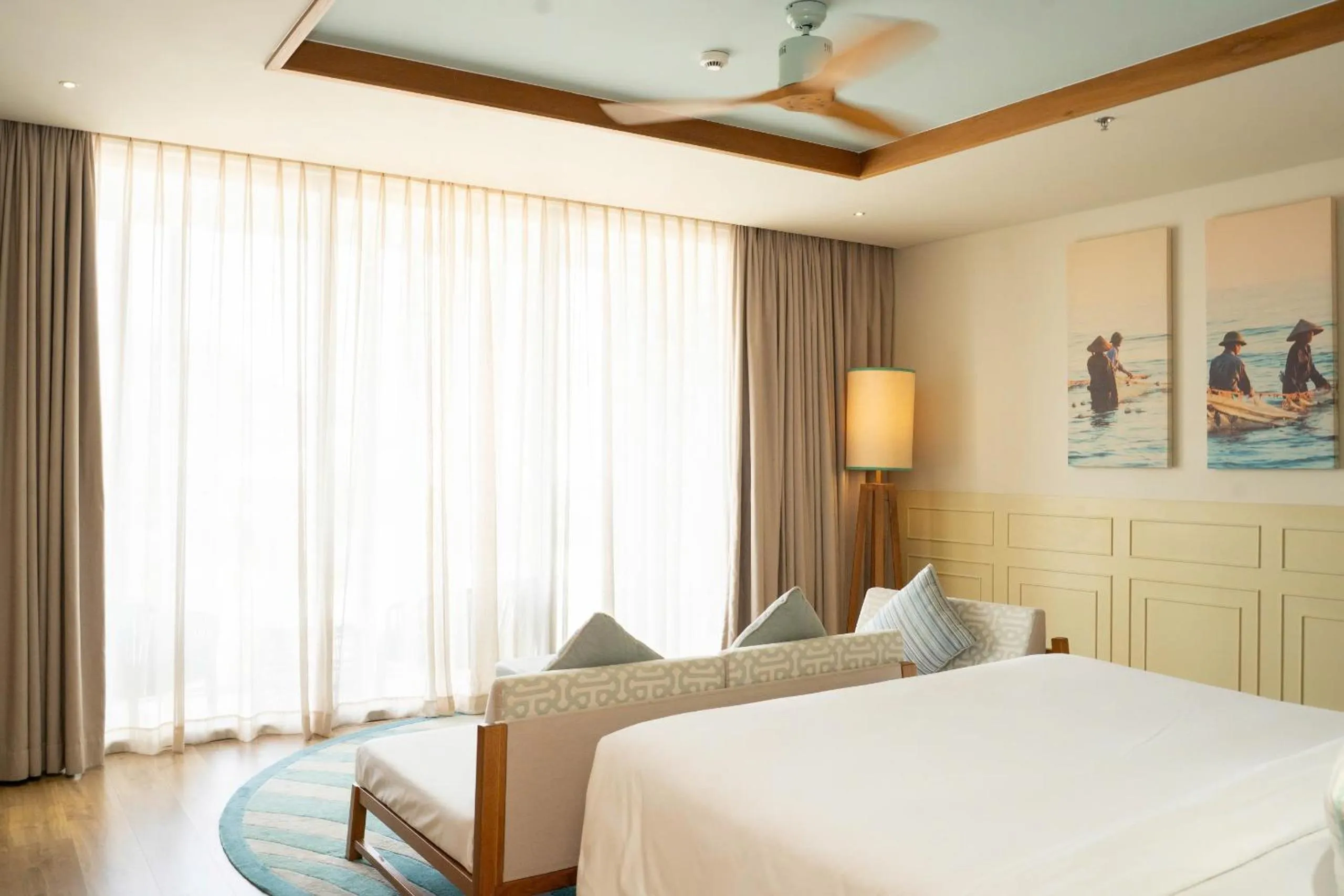 Bedroom, Bed in Fusion Suites Vung Tau
