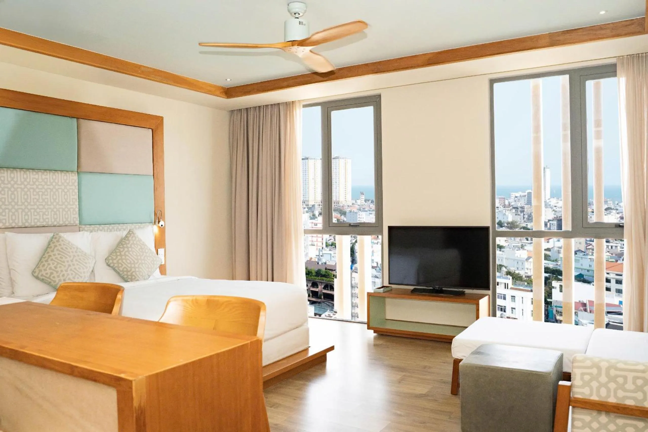 Bedroom, Bed in Fusion Suites Vung Tau