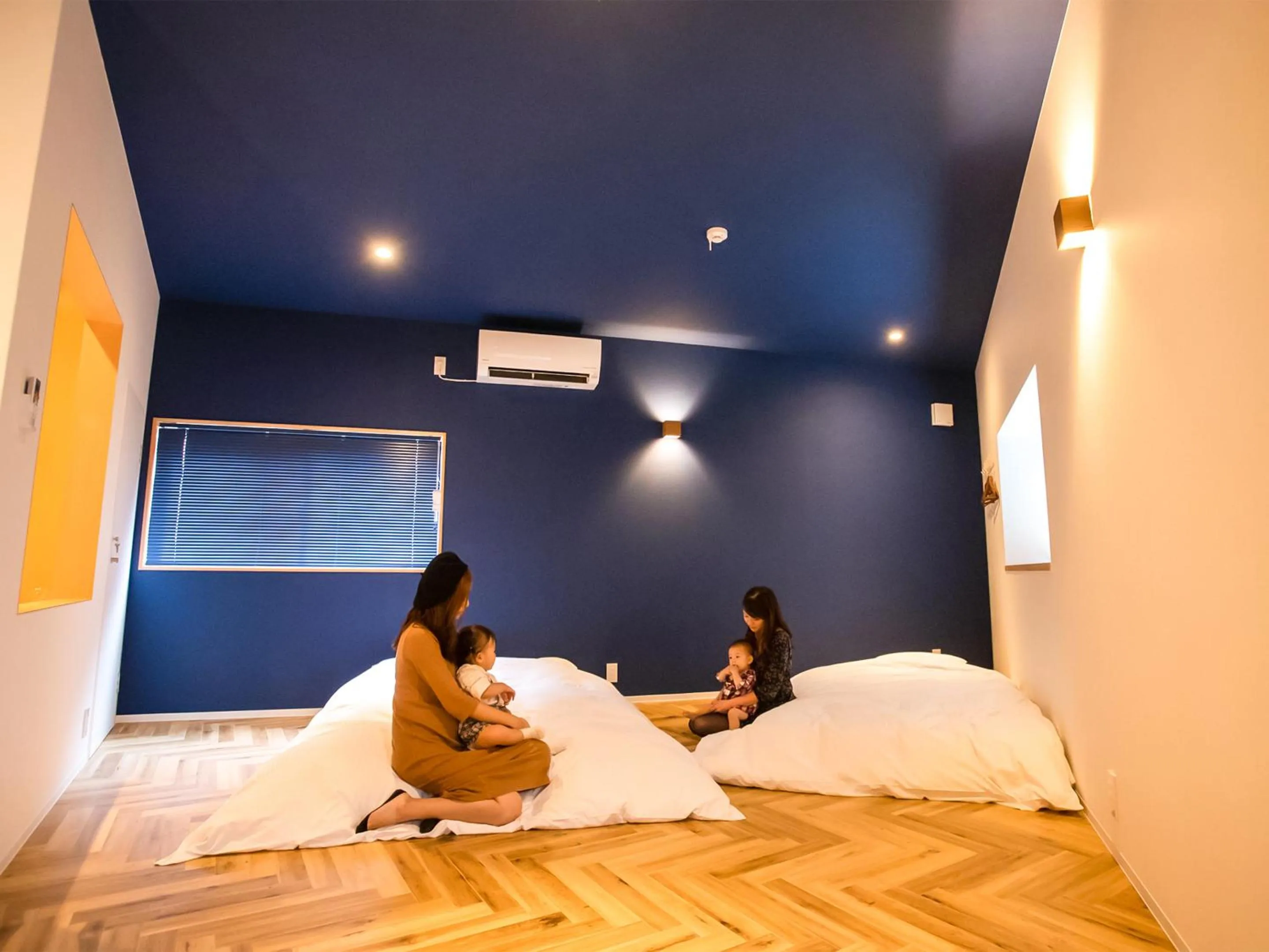 Bed in LifeStyleHotel ichi一棟貸切りホテル