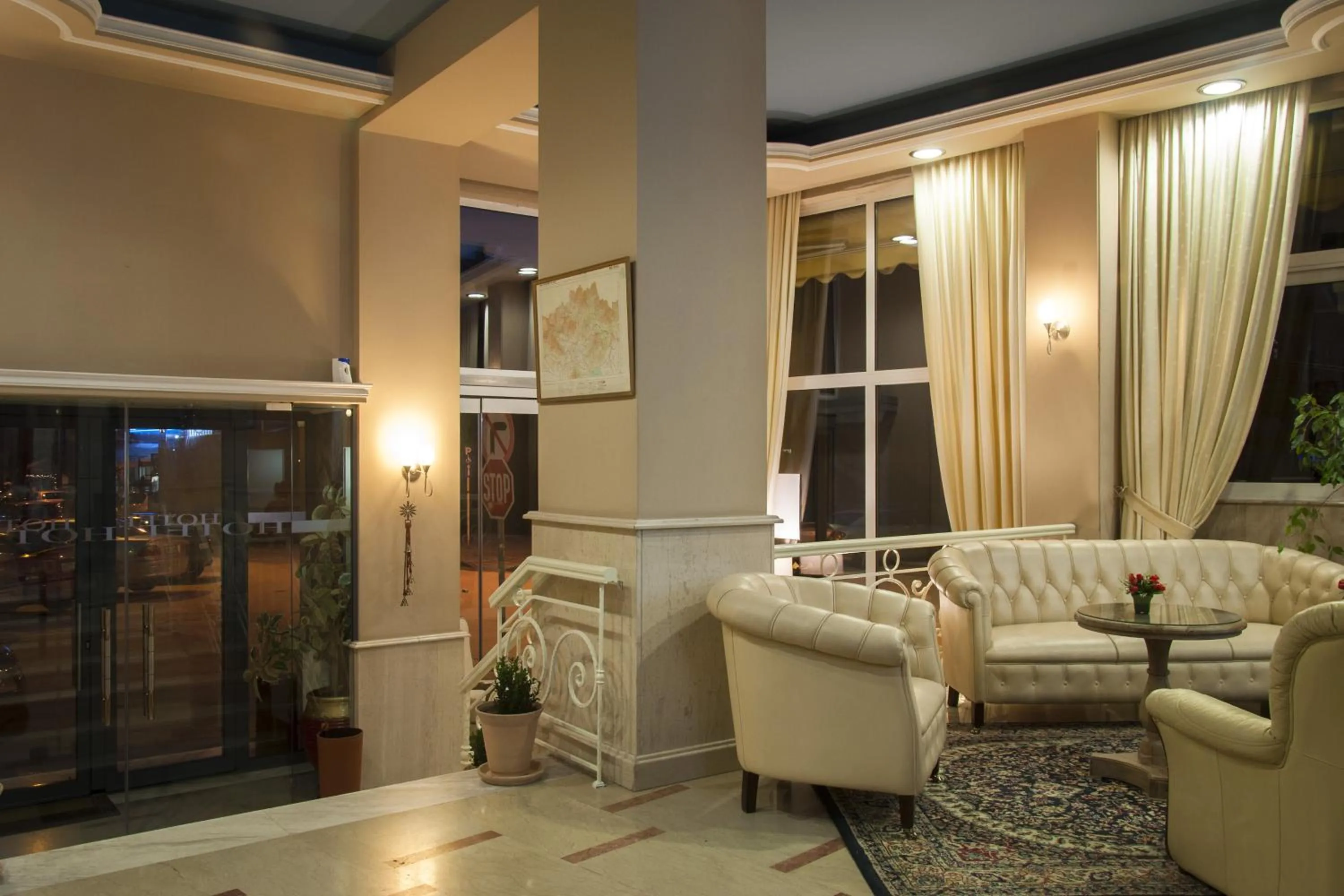 Lobby or reception in Hotel Marianna