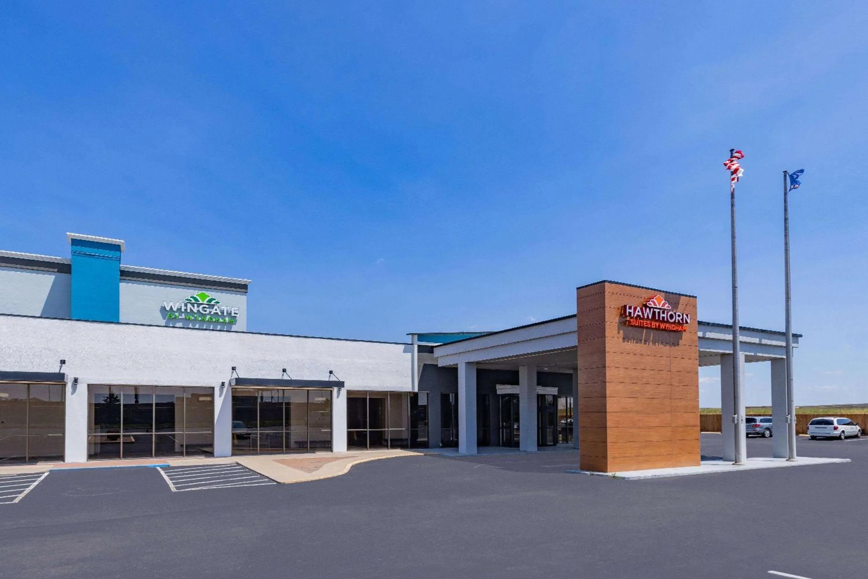 Property building in Wingate by Wyndham Wichita Airport