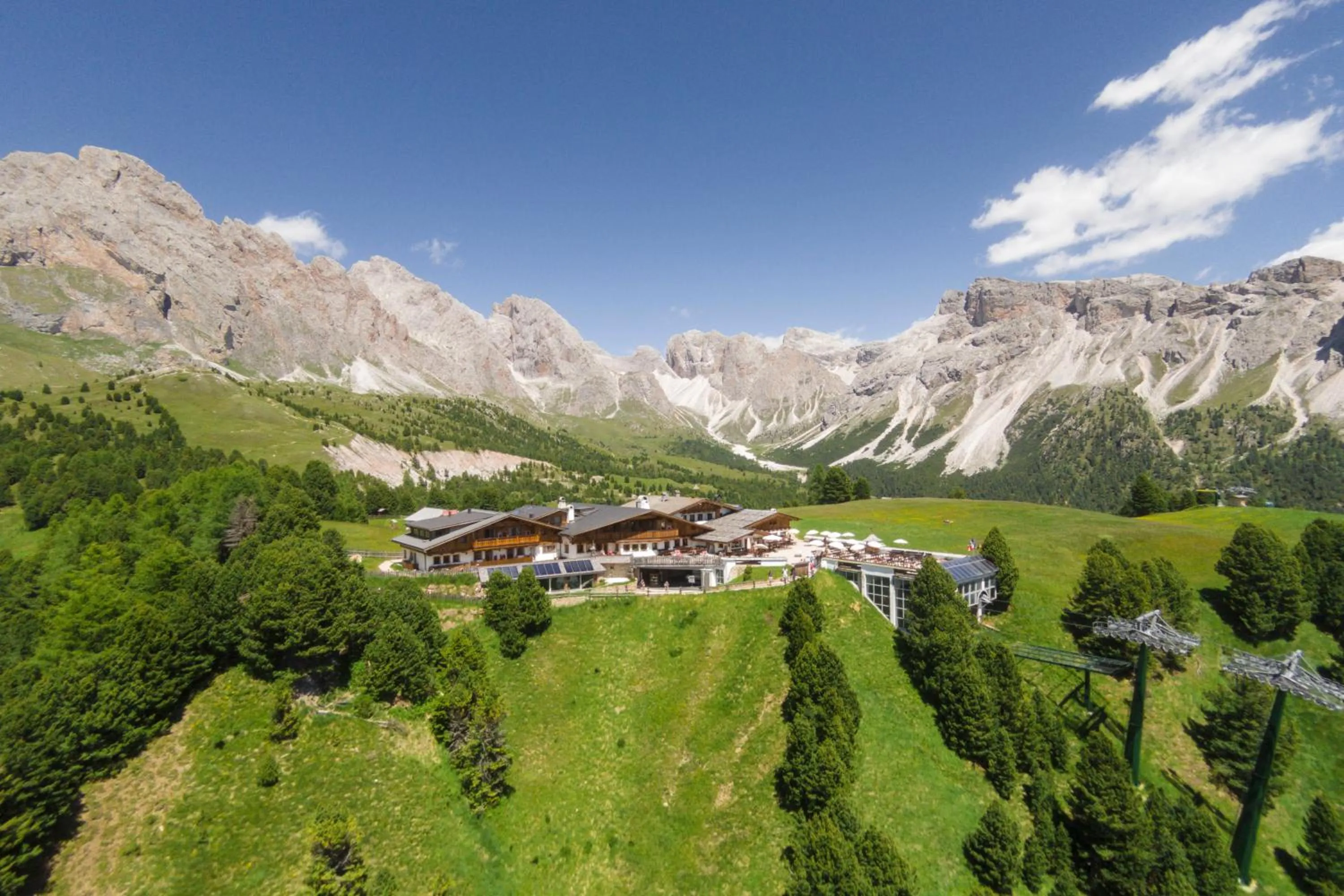 Location in Almhotel Col Raiser