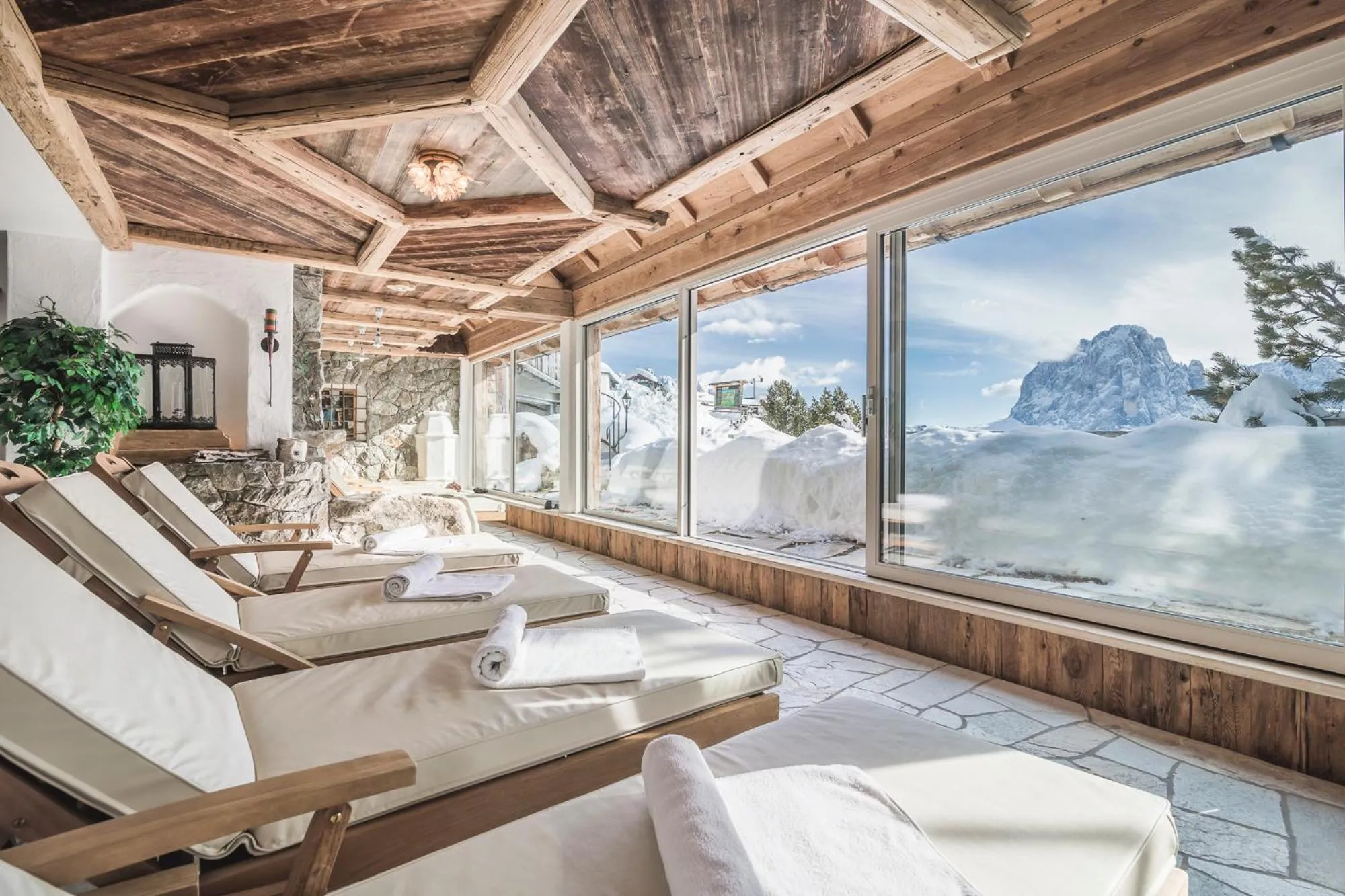 Spa and wellness centre/facilities in Almhotel Col Raiser