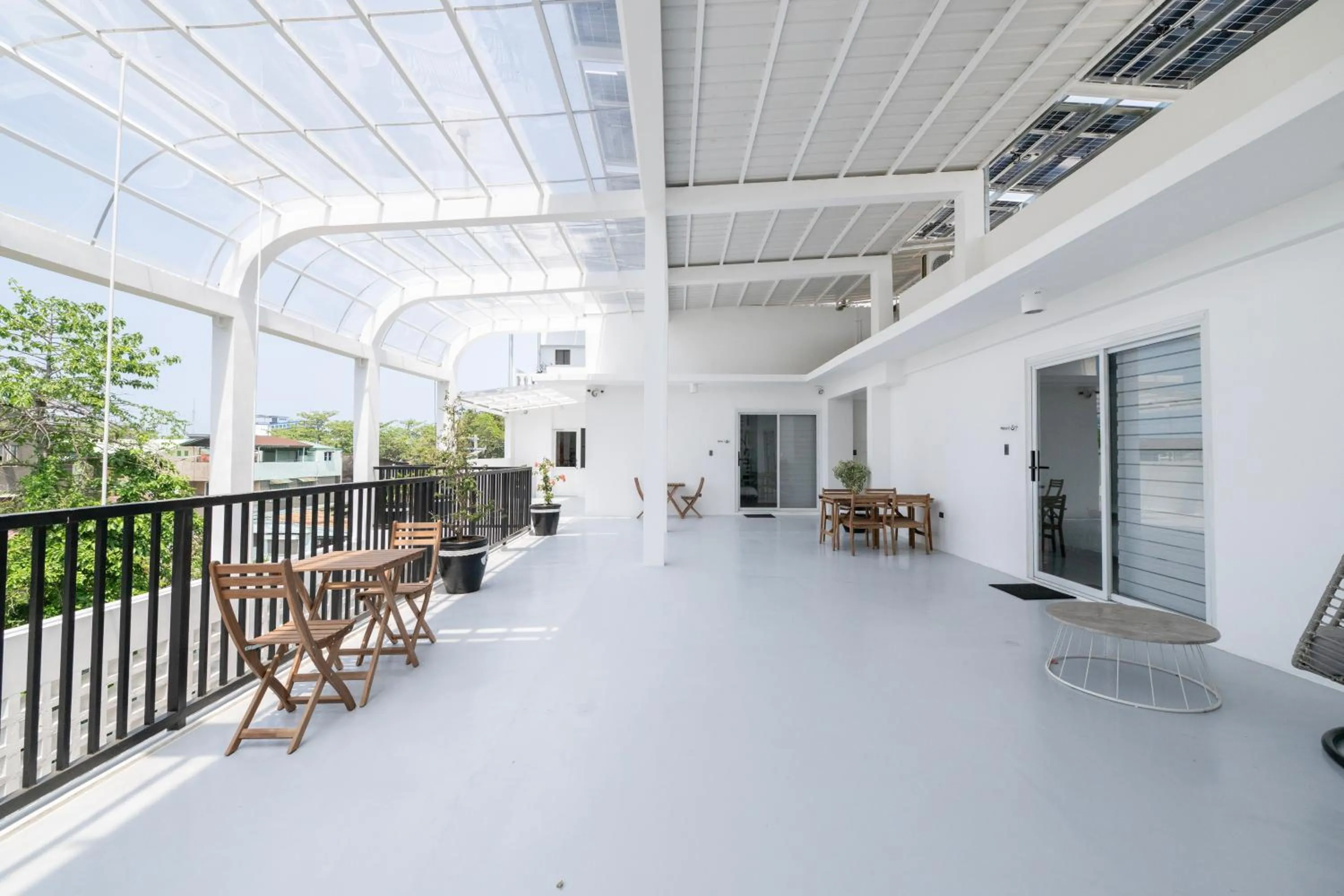 Balcony/Terrace in 3BU Hostel La Union