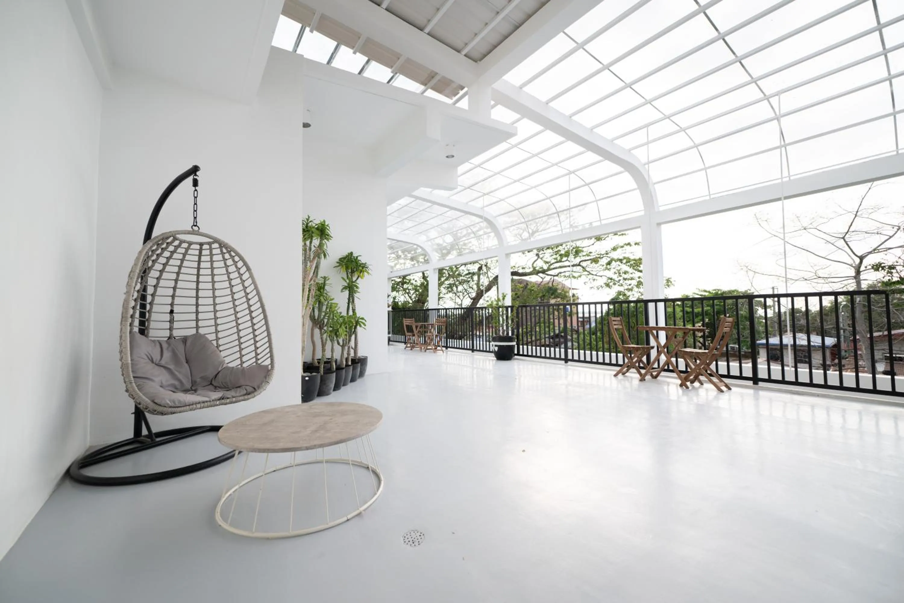 Balcony/Terrace in 3BU Hostel La Union