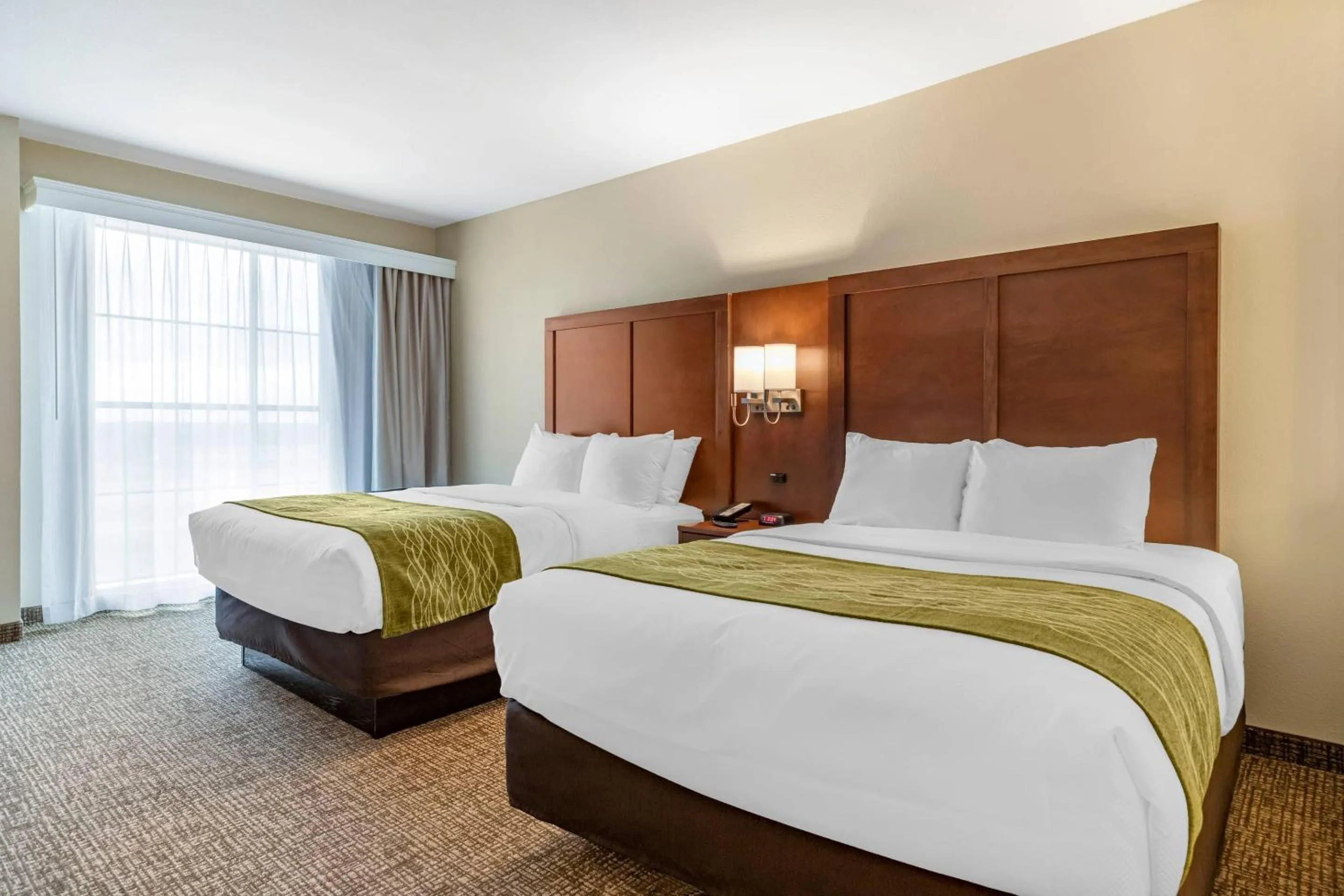 Bedroom, Bed in Comfort Suites San Antonio Ft Sam Houston-SAMMC Area