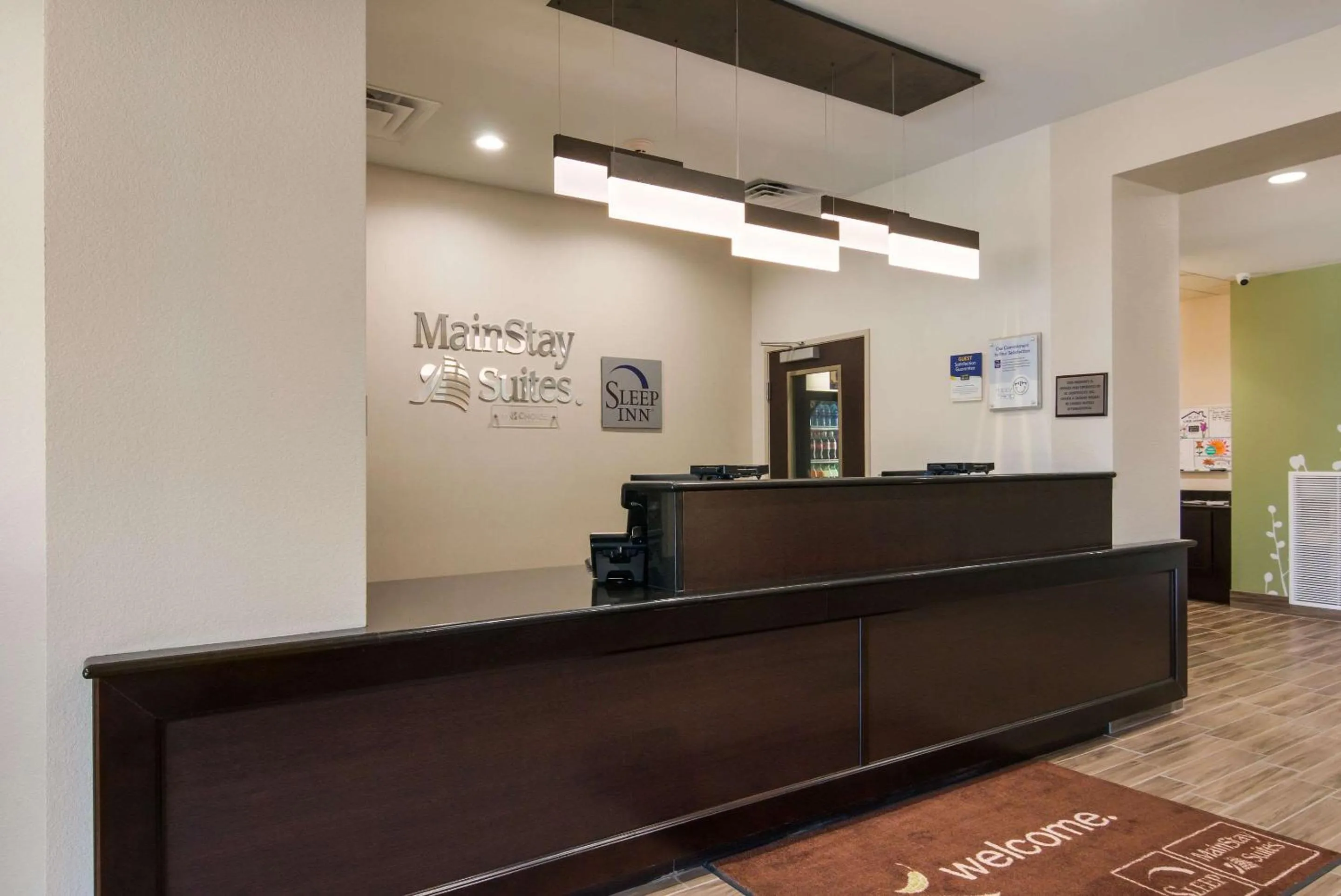 Lobby or reception in MainStay Suites East Camden