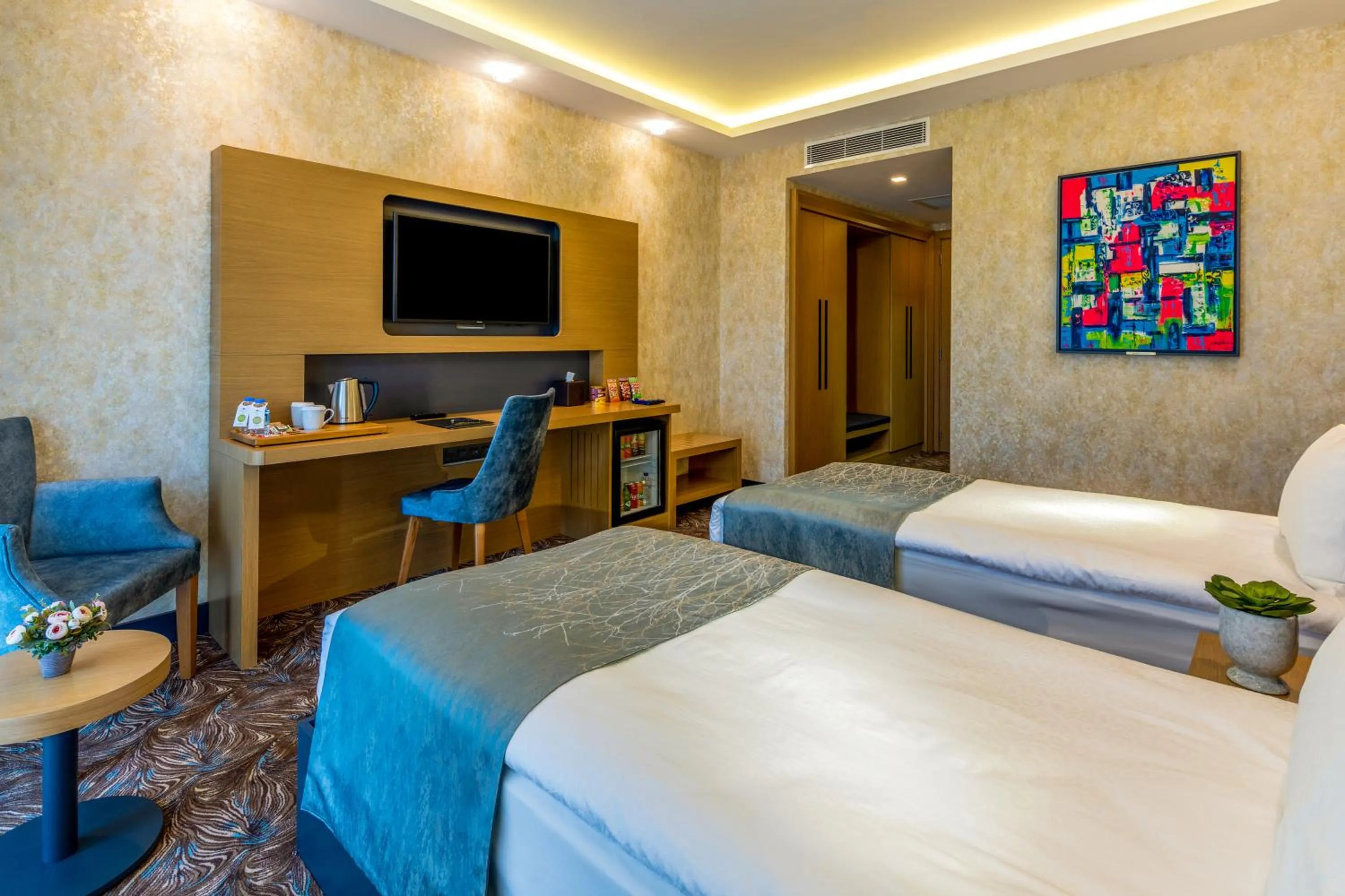 Bed in Anemon Kent Diyarbakır Otel