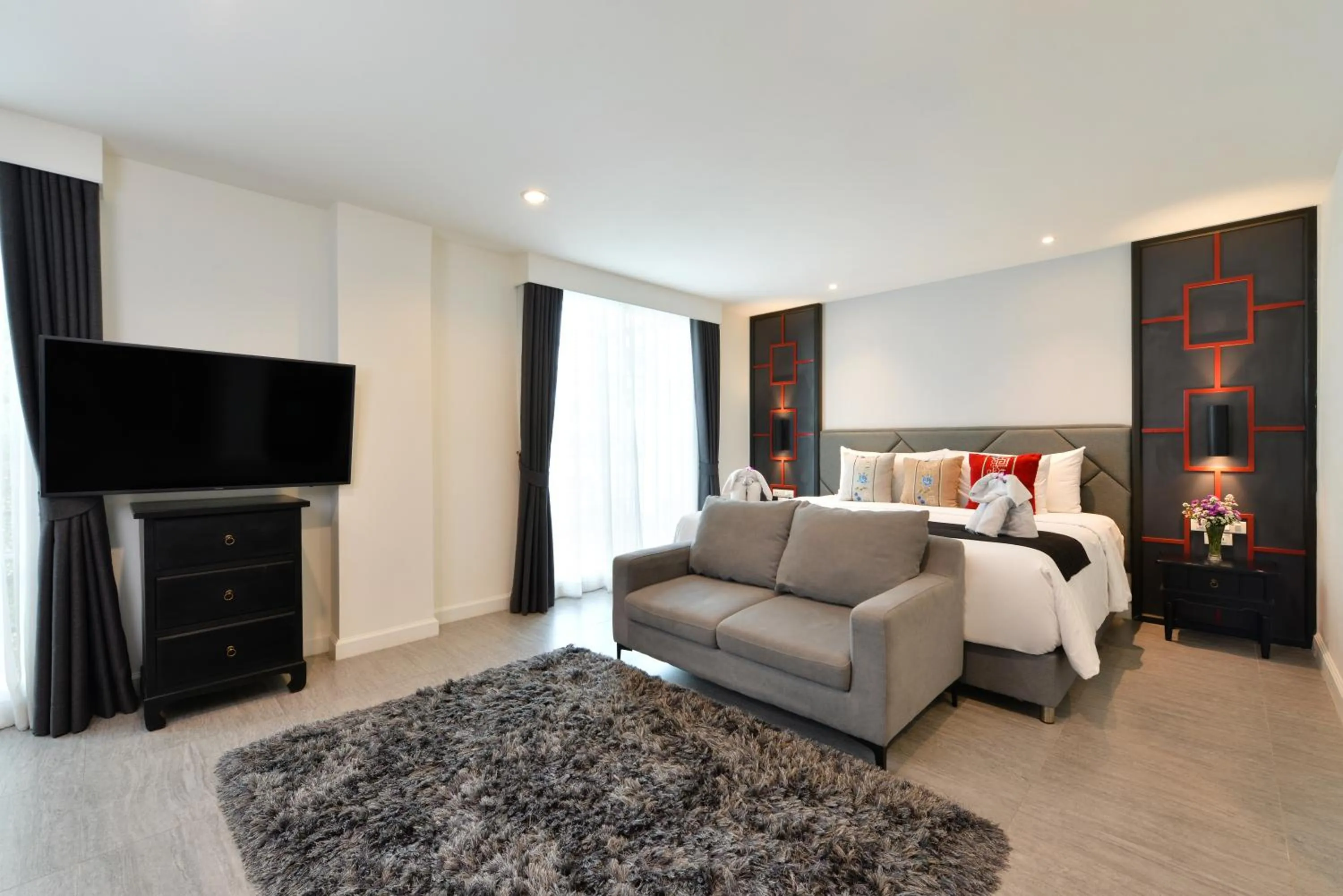 Bed in Villa De Pranakorn