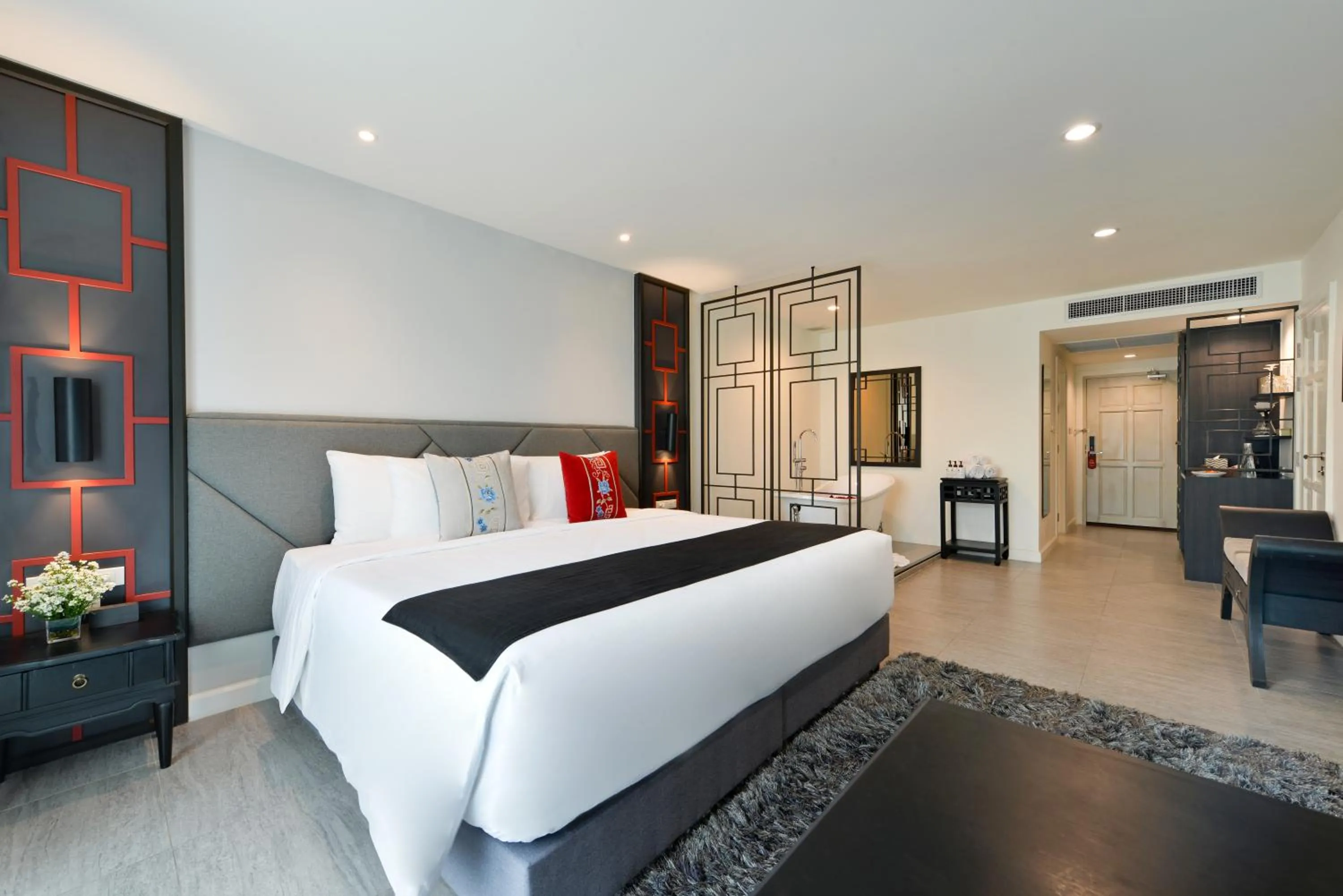 Bed in Villa De Pranakorn