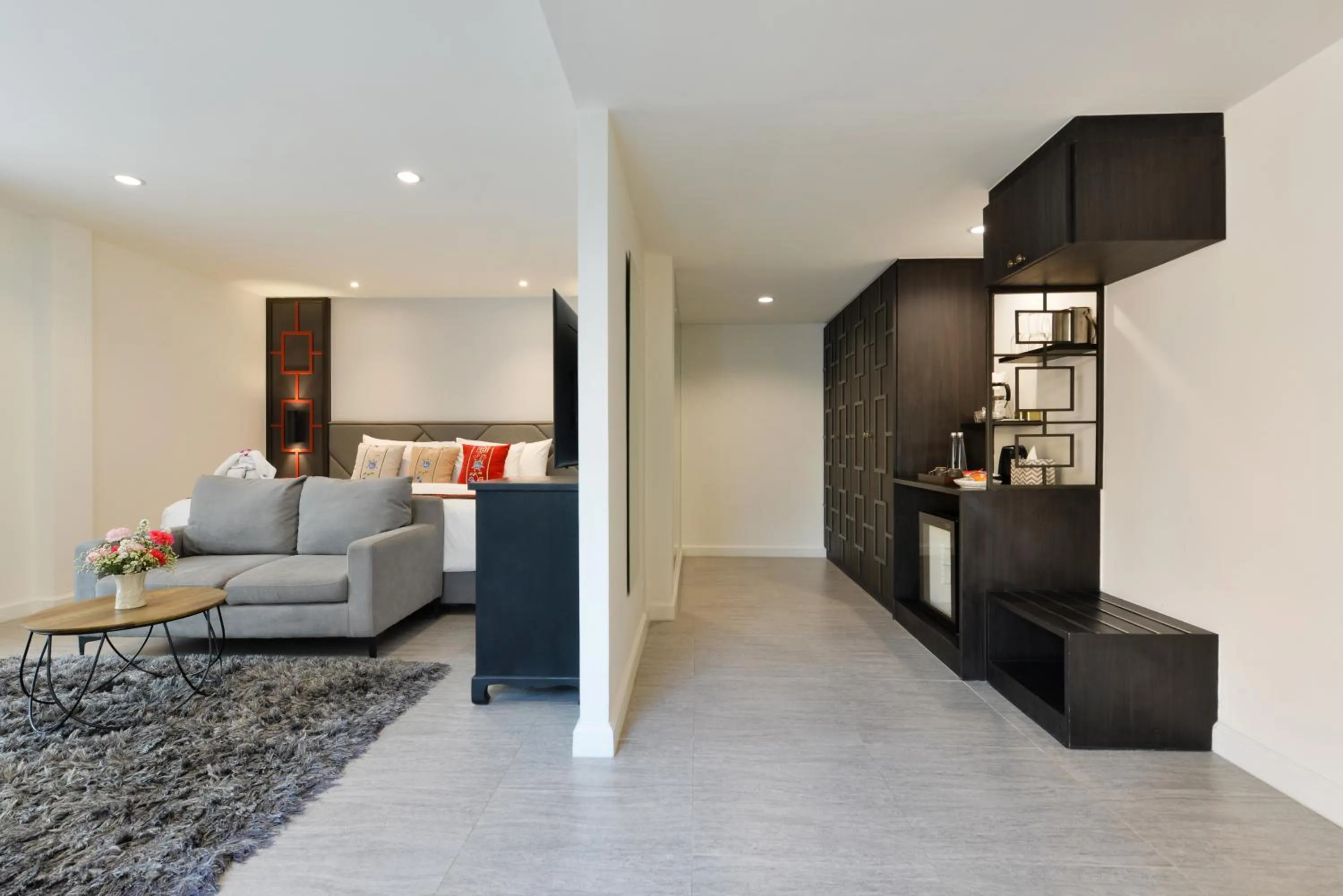 Living room in Villa De Pranakorn