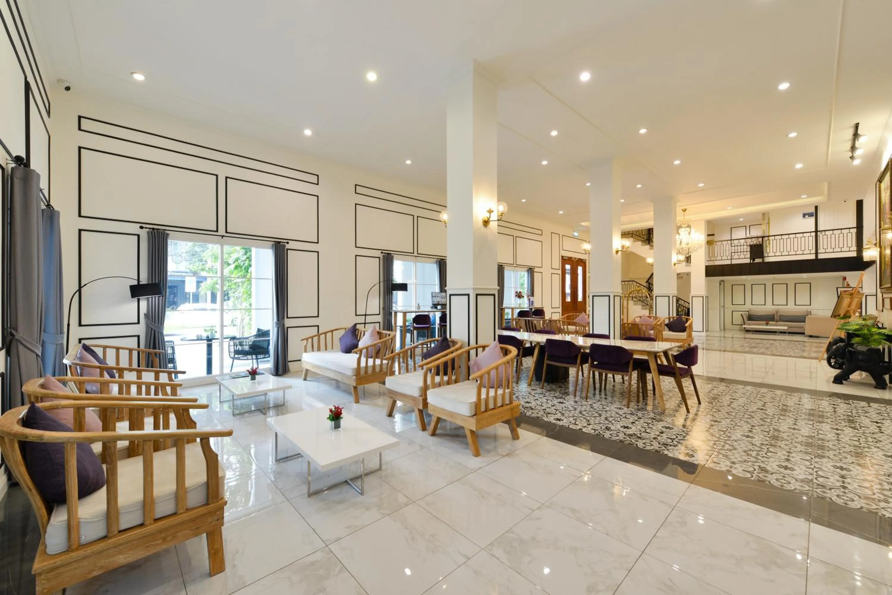 Lobby or reception in Villa De Pranakorn