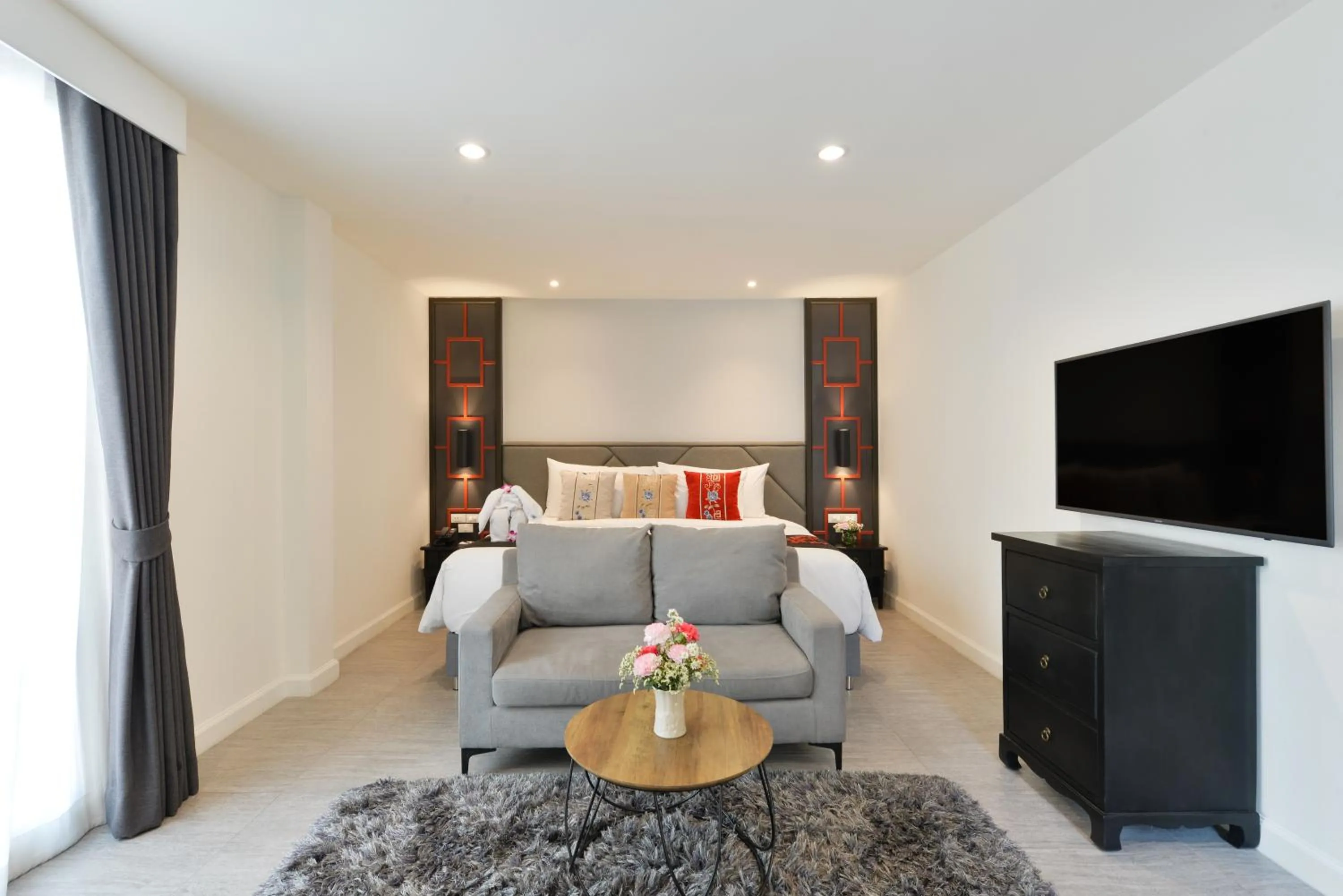 Bed in Villa De Pranakorn