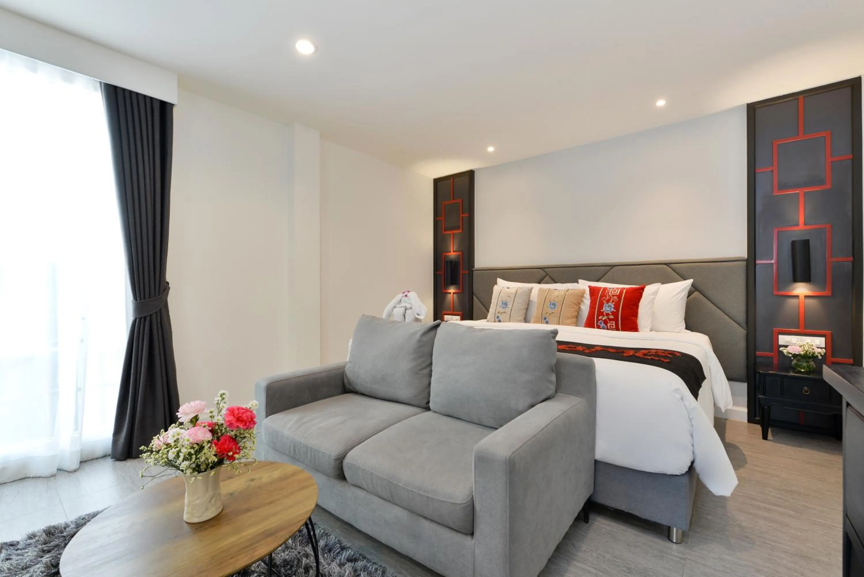 Bed in Villa De Pranakorn