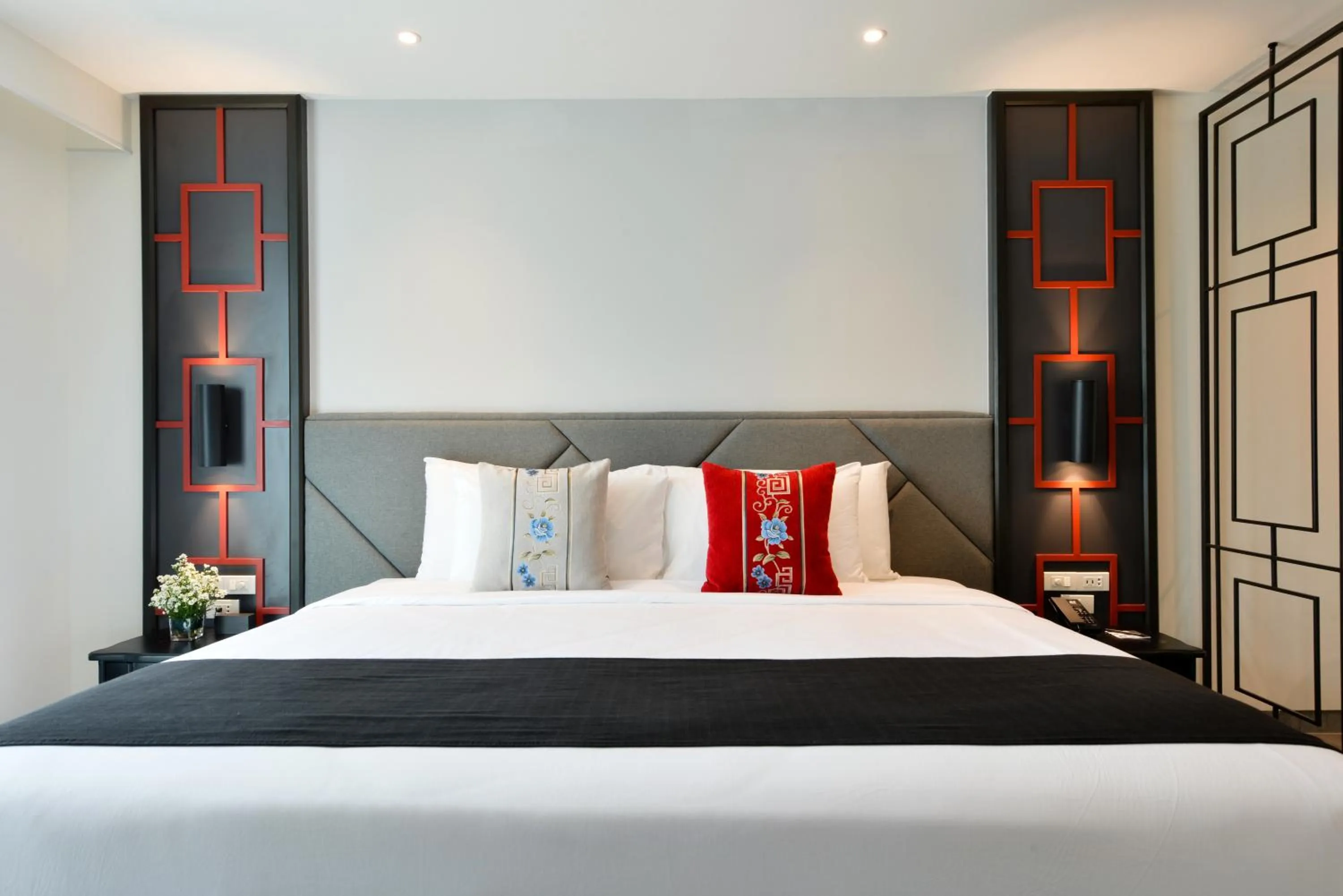 Bed in Villa De Pranakorn