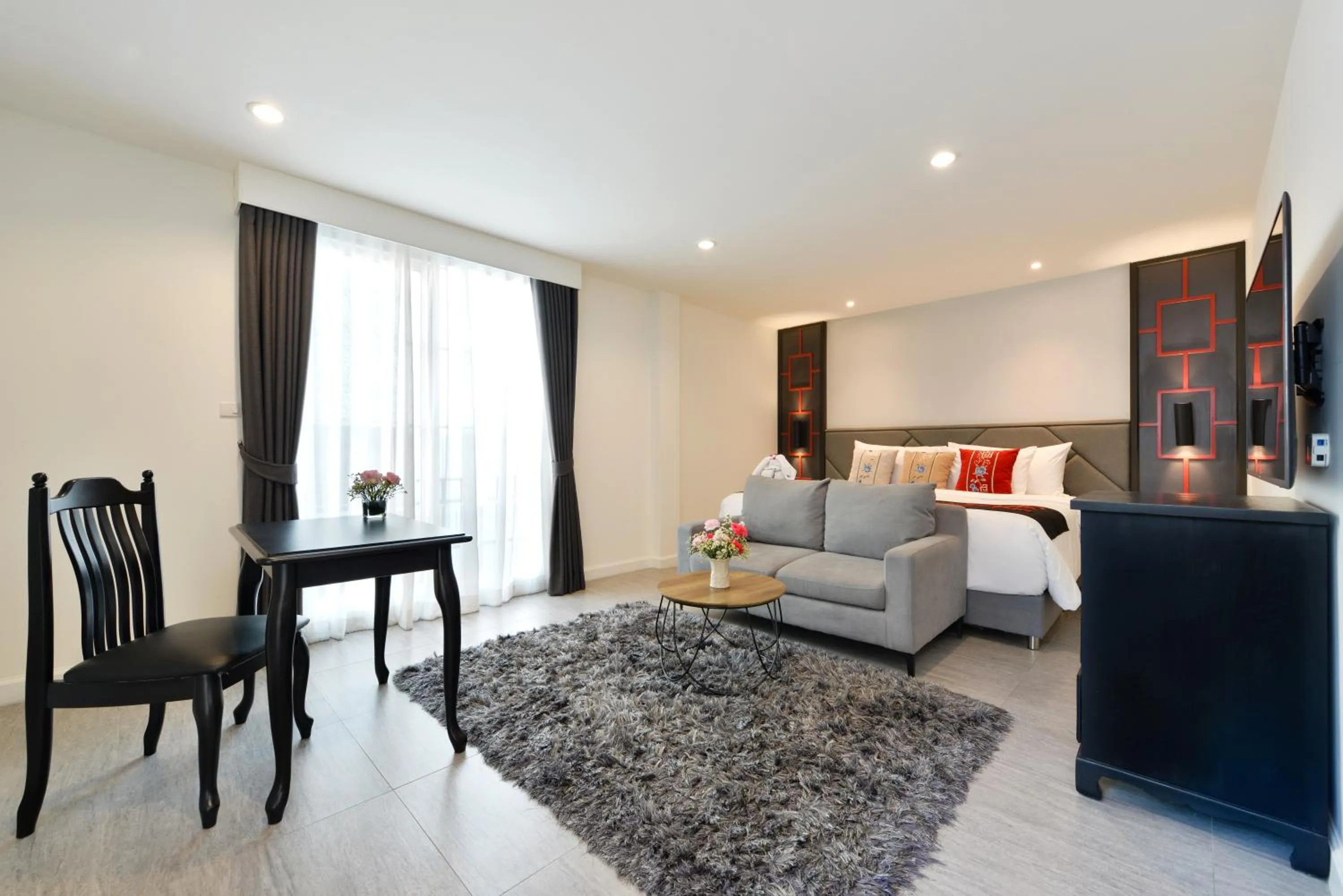 Bed in Villa De Pranakorn