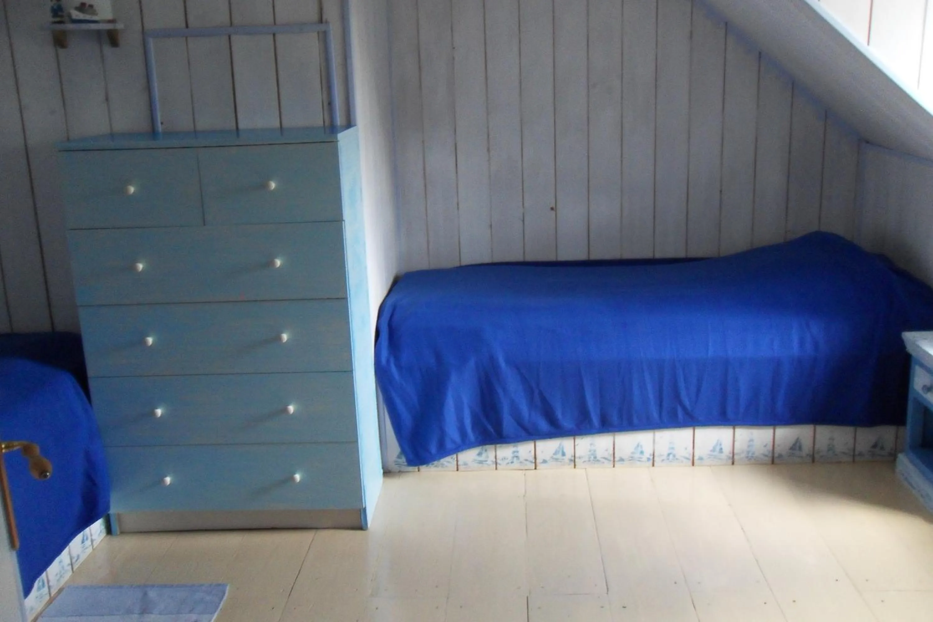 Bed in Gîtes Manoir du Buquet