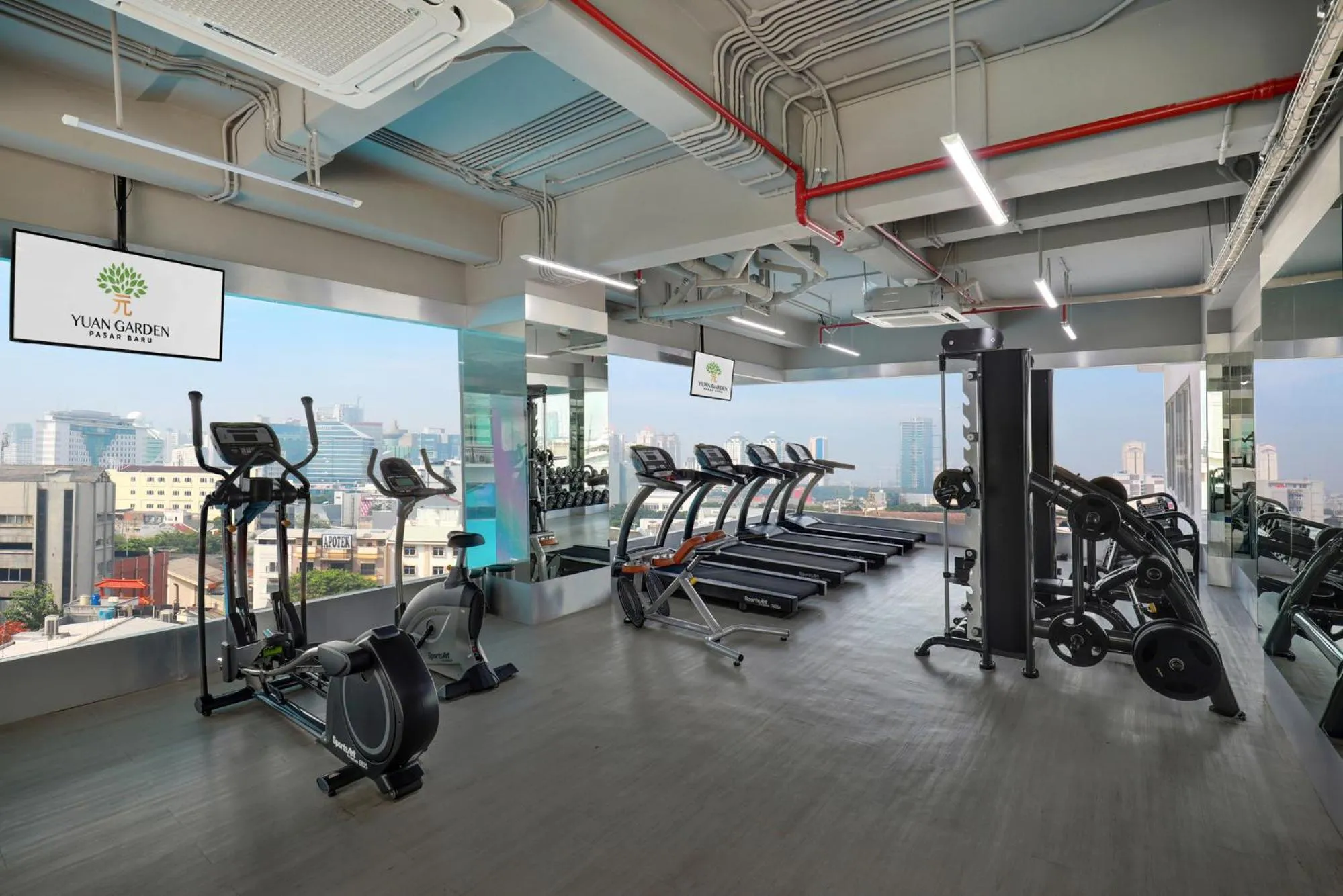 Fitness centre/facilities in Yuan Garden Pasar Baru