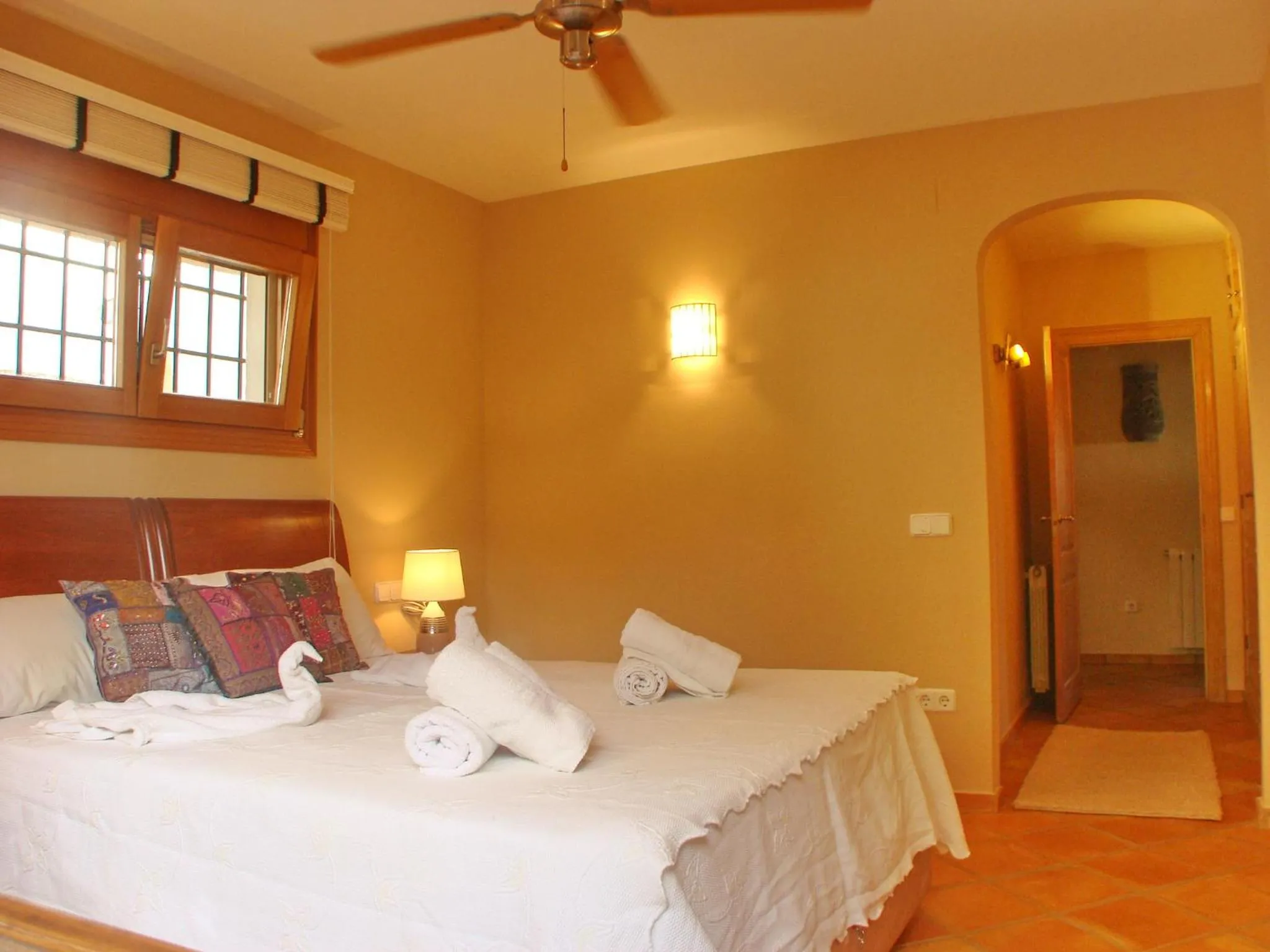 Bed in Villa Relax