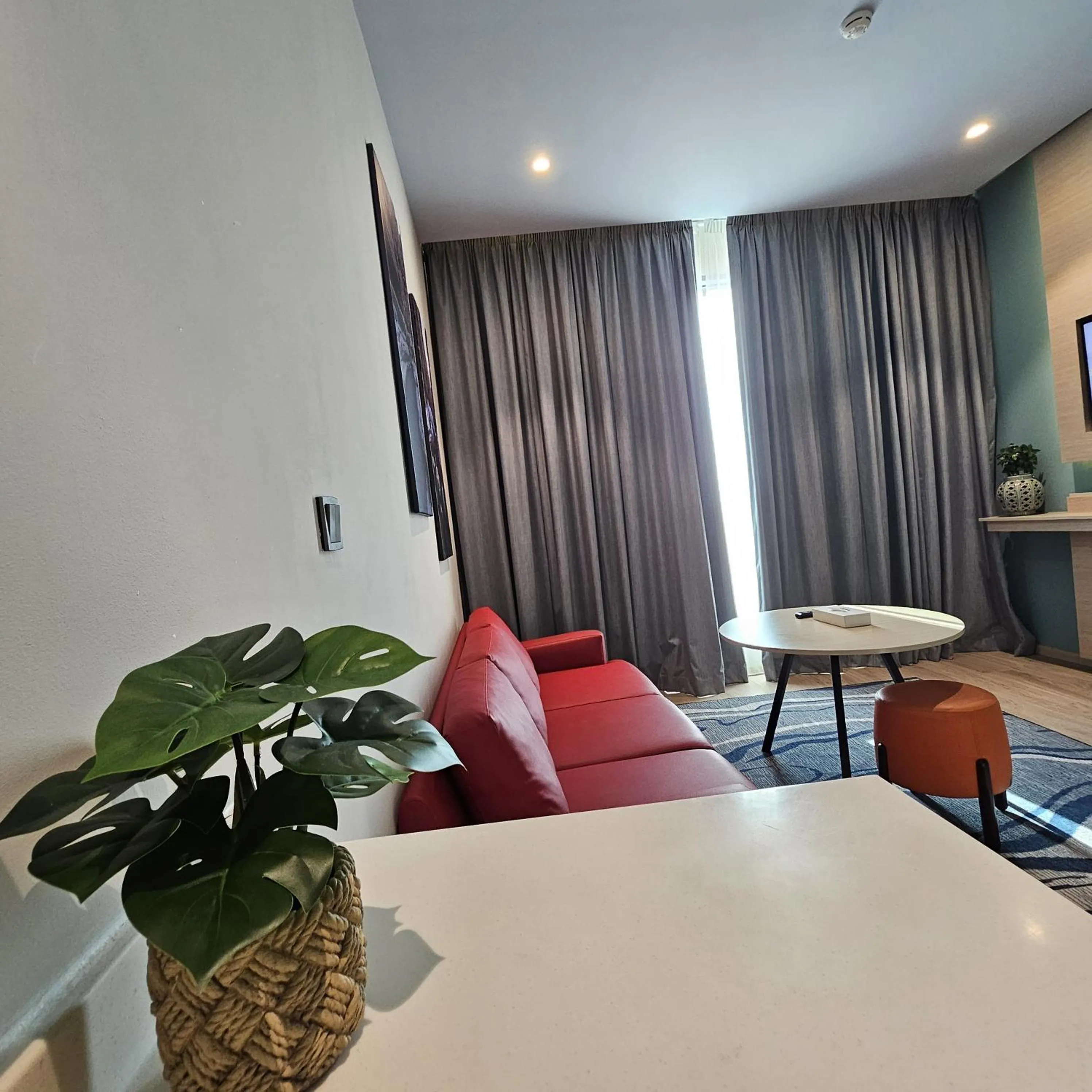 Seating area in Swiss-Belinn Airport Muscat Oman