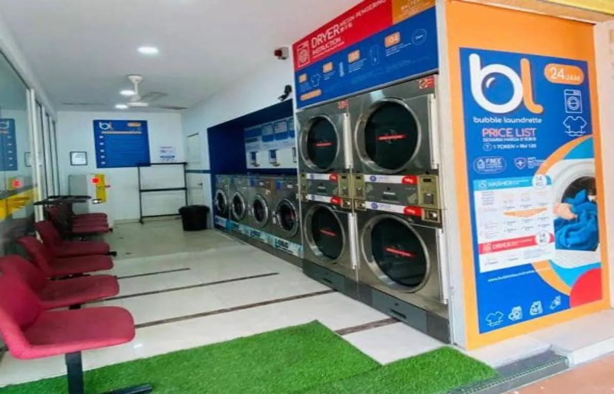 laundry in SUN INNS PERMAS JAYA