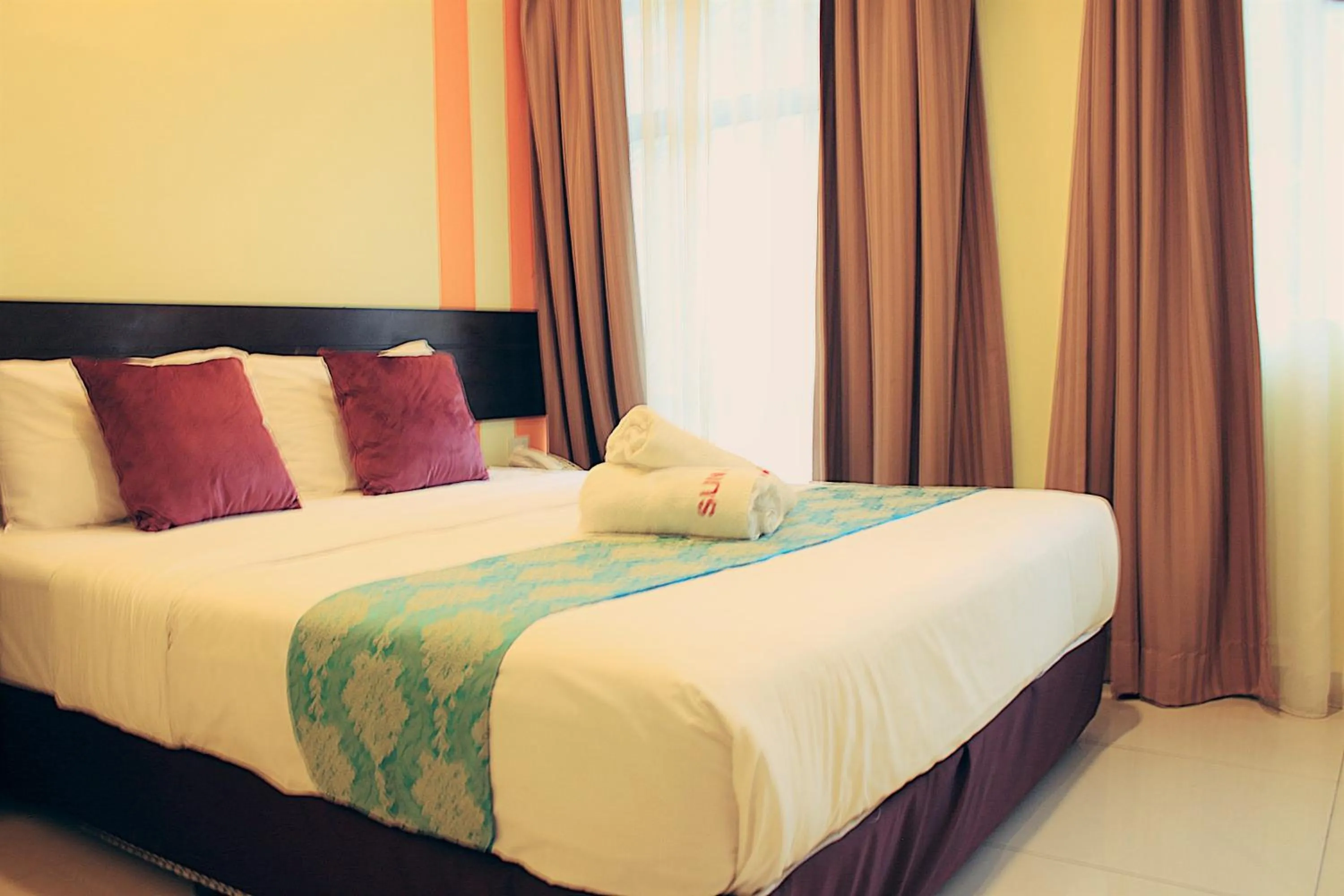 Bed in SUN INNS PERMAS JAYA