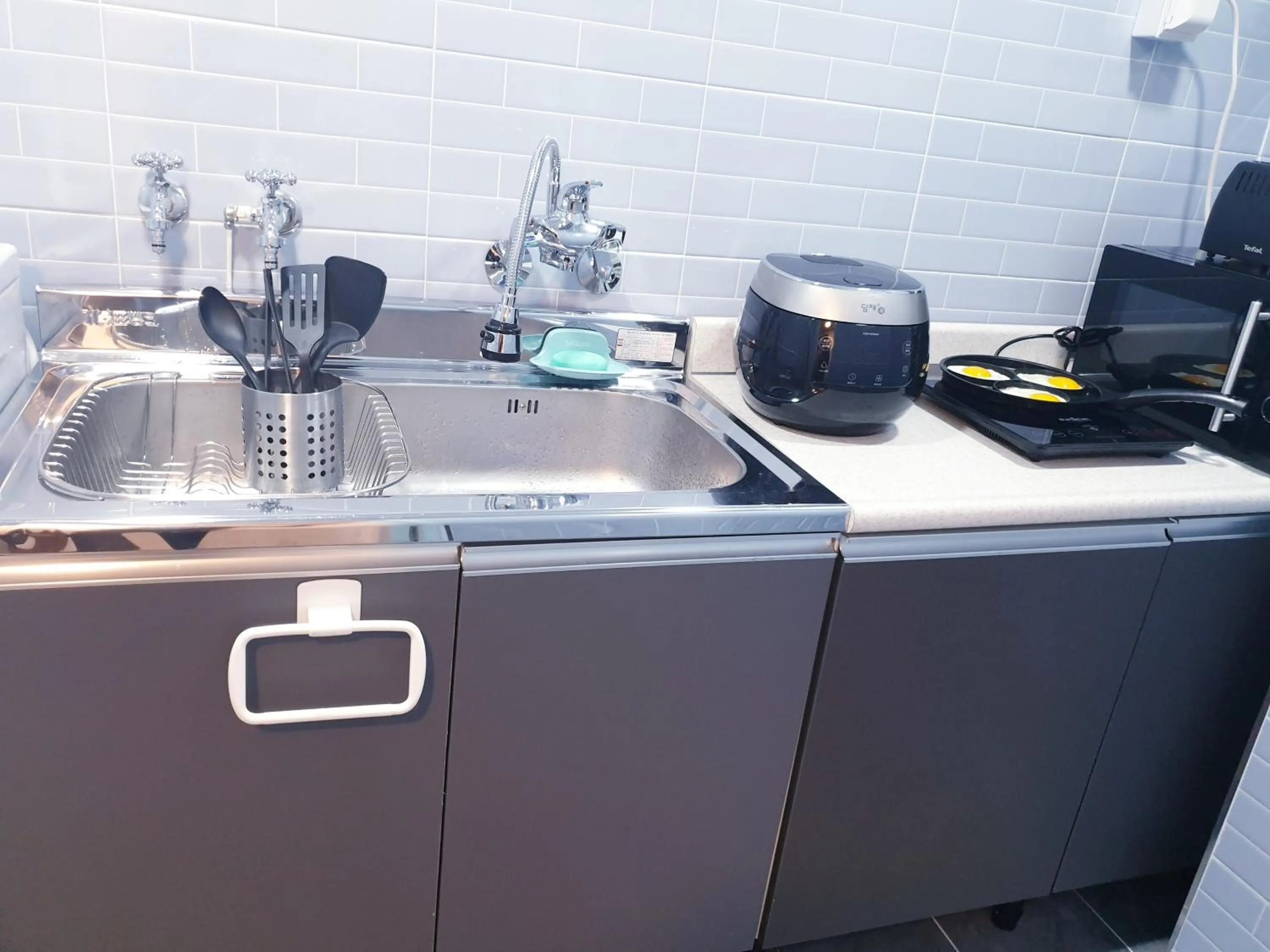 Kitchen or kitchenette in Hangeul Guesthouse