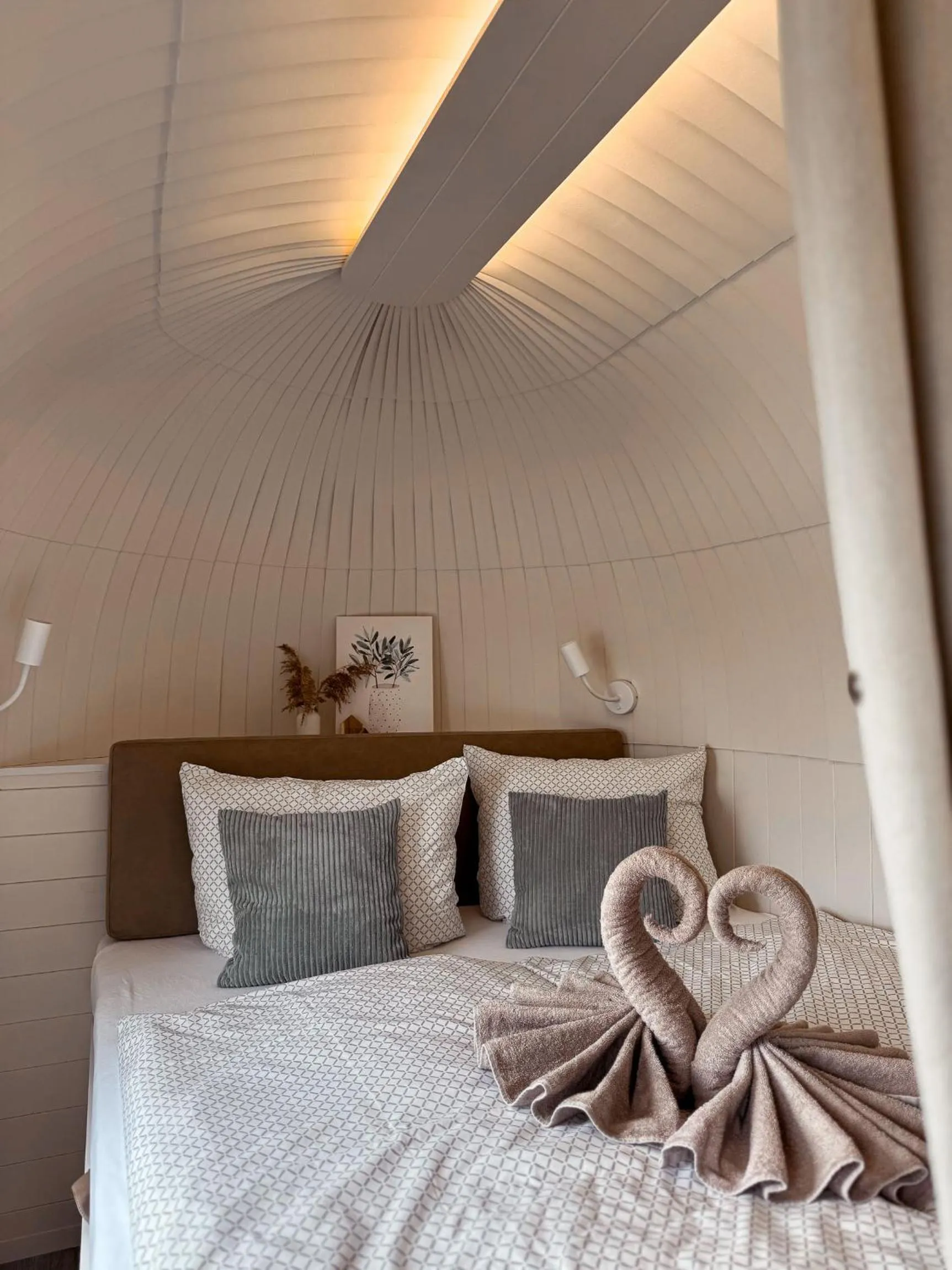 Bedroom, Bed in Lieblingsplatz Parey - Iglu an Land