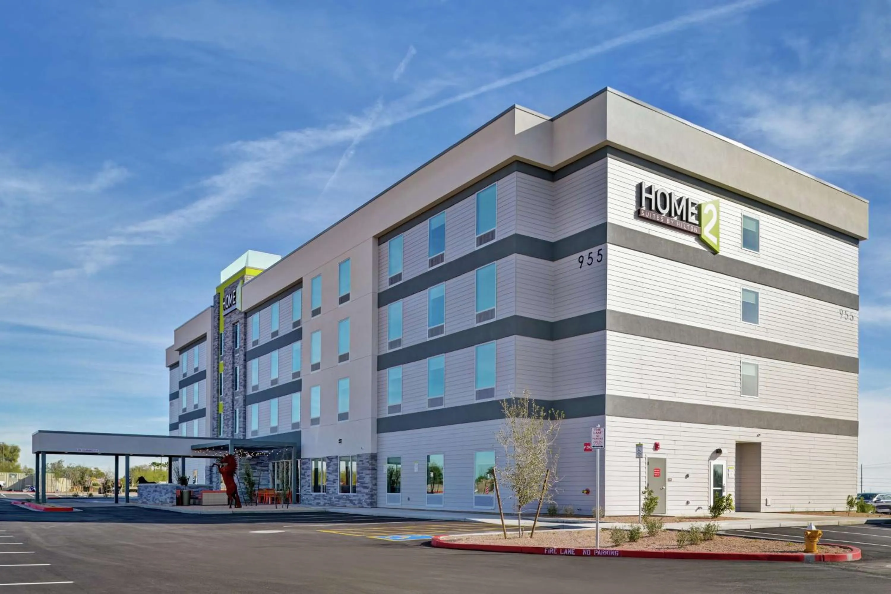 Property building in Home2 Suites By Hilton Buckeye Phoenix