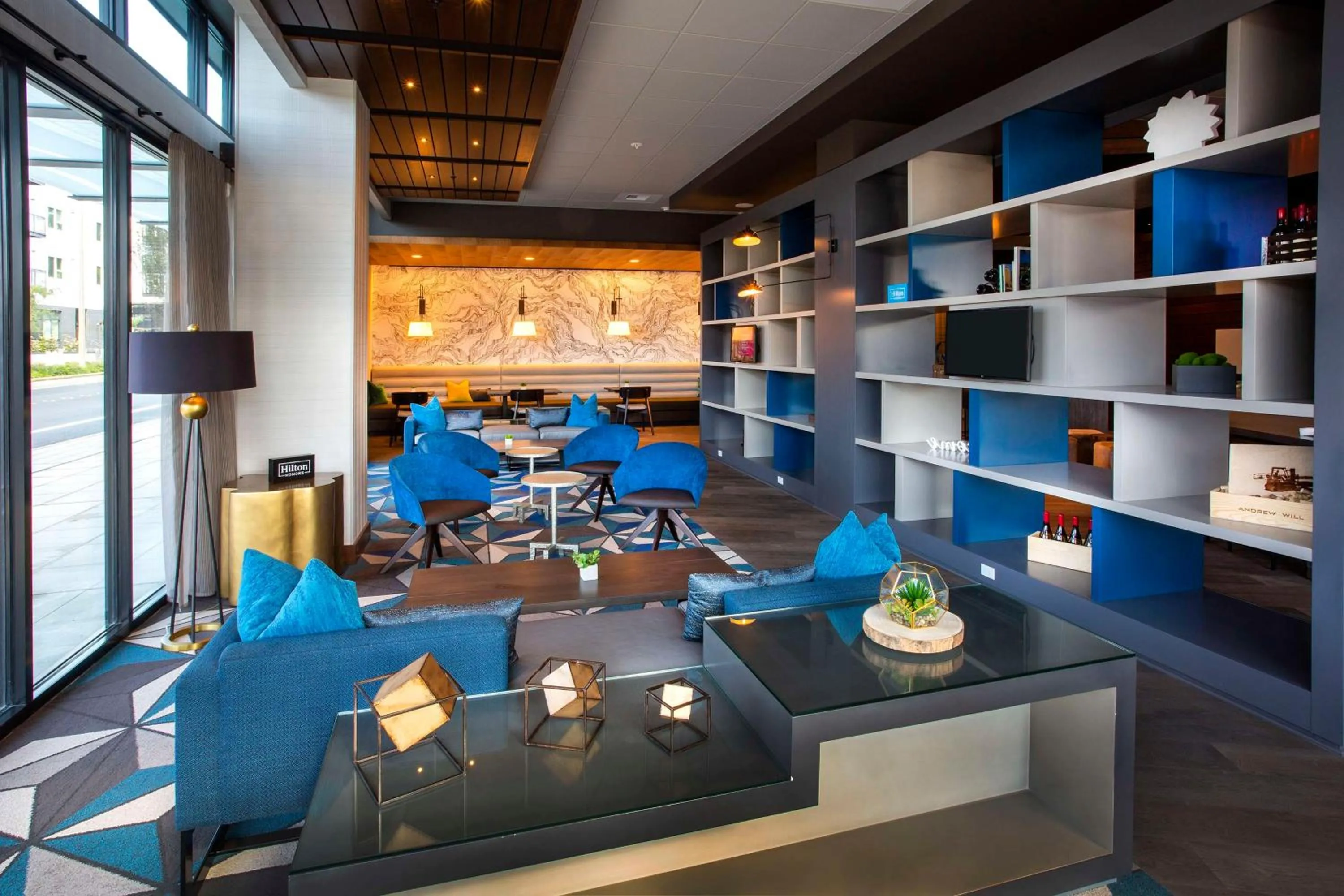 Lobby or reception in Hilton Garden Inn Redmond WA