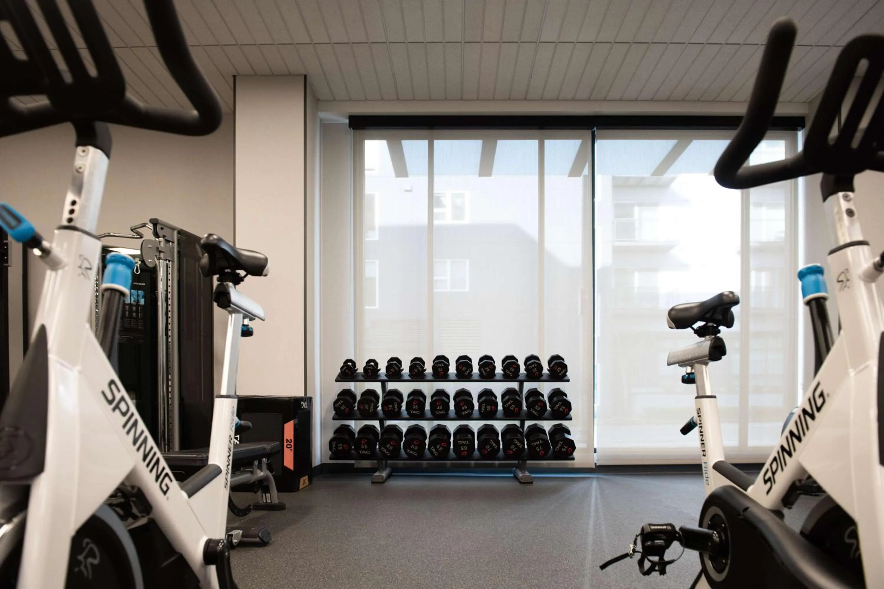 Fitness centre/facilities in Hilton Garden Inn Redmond WA