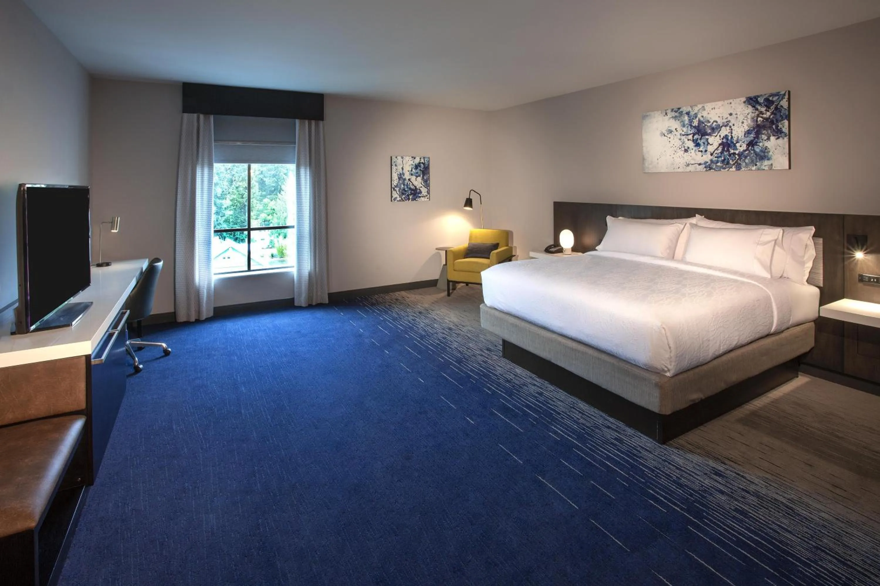 Bed in Hilton Garden Inn Redmond WA