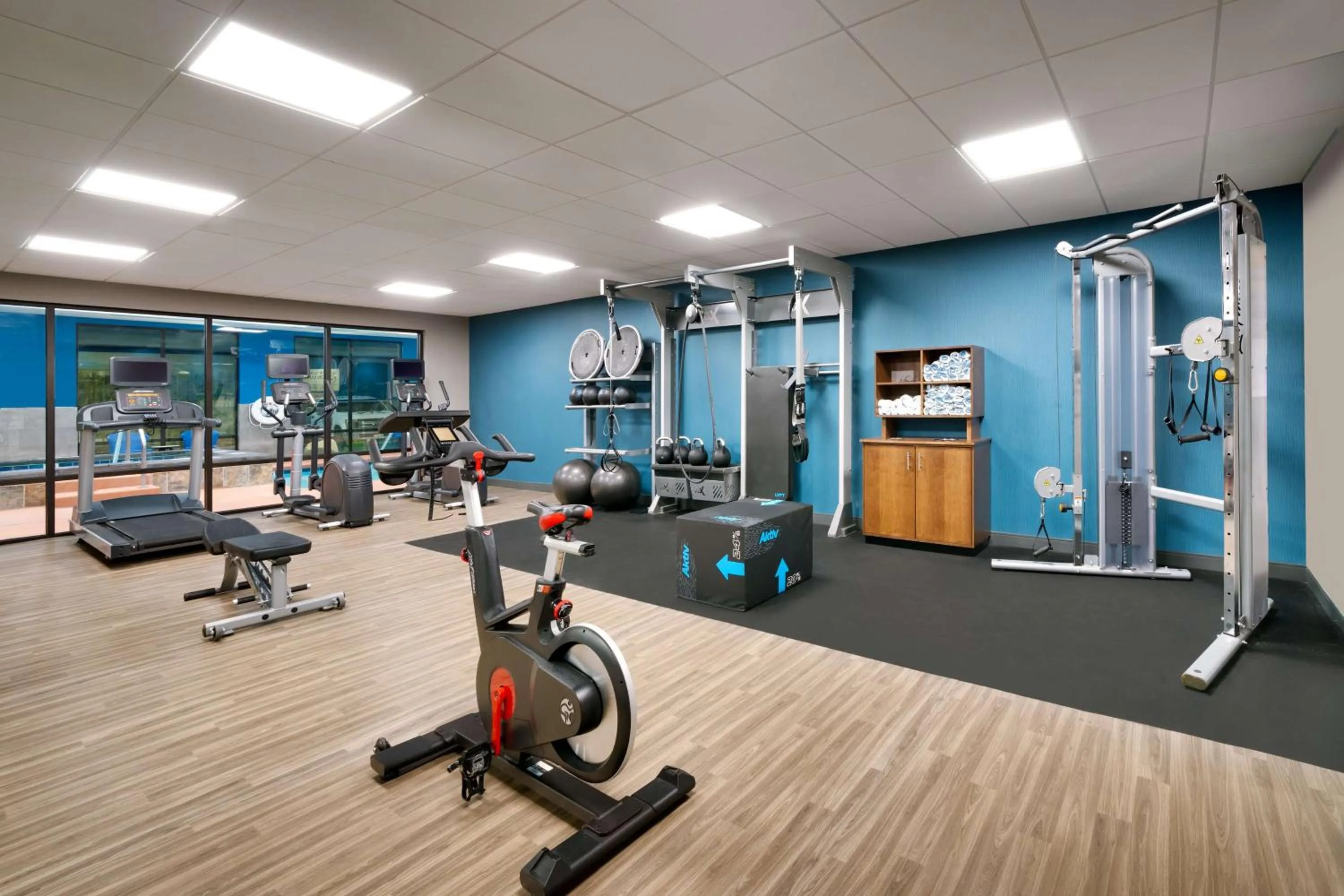 Fitness centre/facilities in Hampton Inn & Suites Spanish Fork, Ut