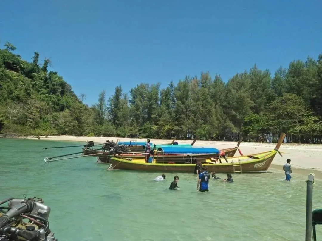 People in Andaman Peace Resort